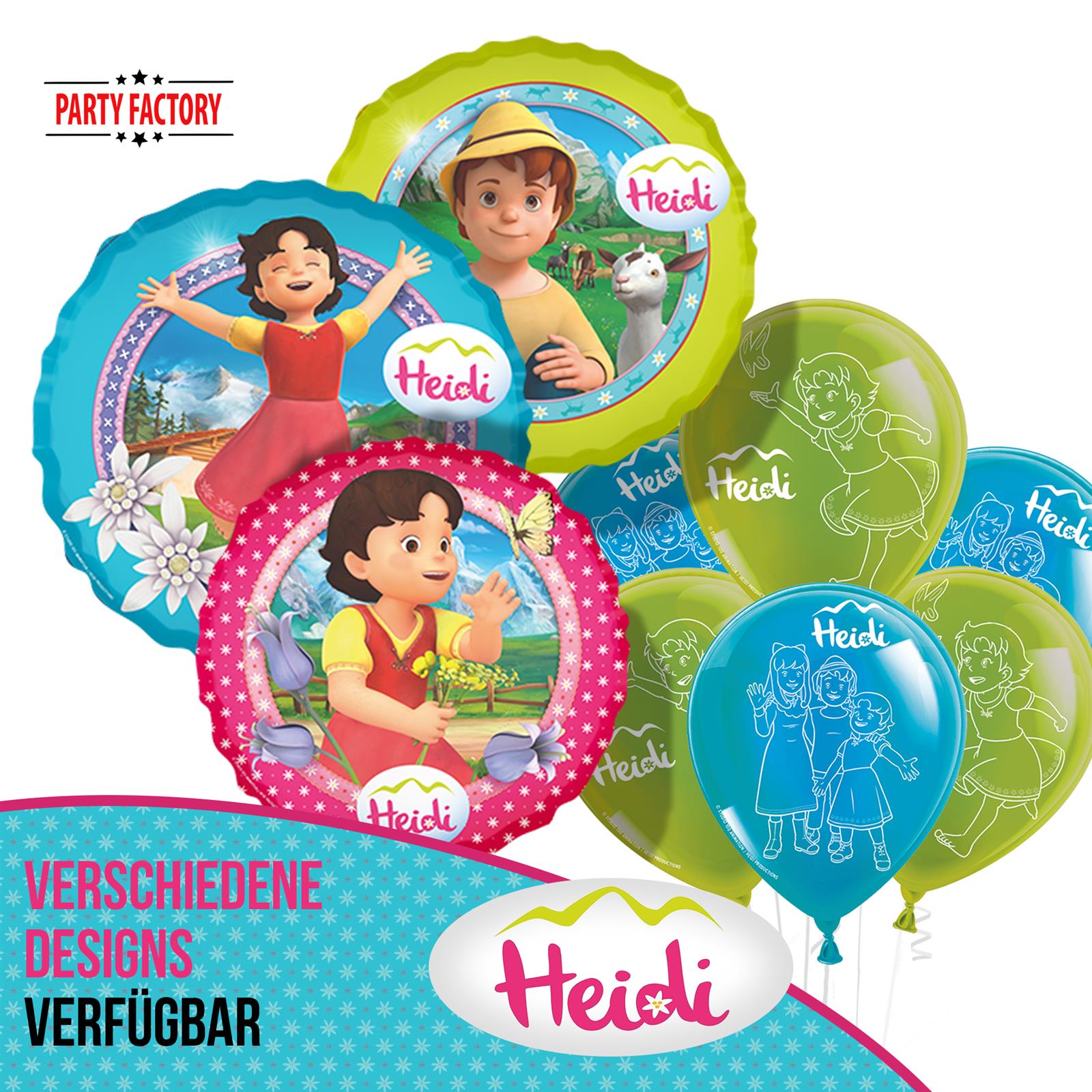 Heidi Latex Balloons Set 25 cm 10 pcs. 4