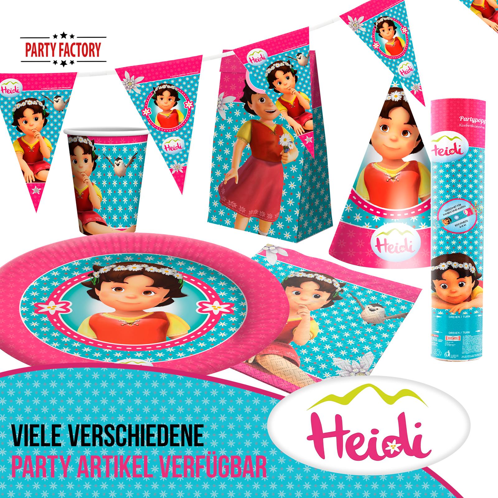 Heidi Servietten 33x33 cm 20er-Pack 4