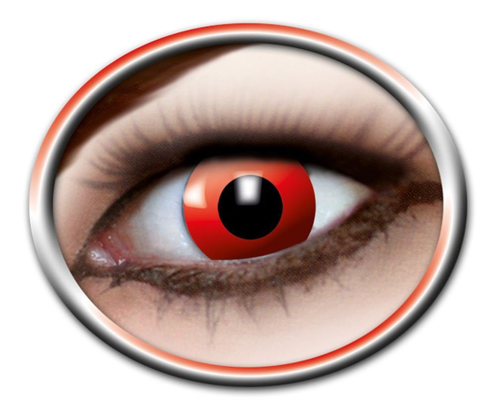 Zoelibat Eyecatcher 3 Monats-Kontaktlinsen Red Devil 9