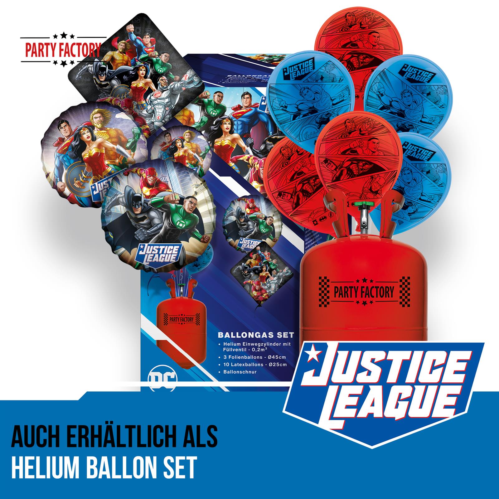 Justice League Servietten 33x33 cm 20er-Pack 5