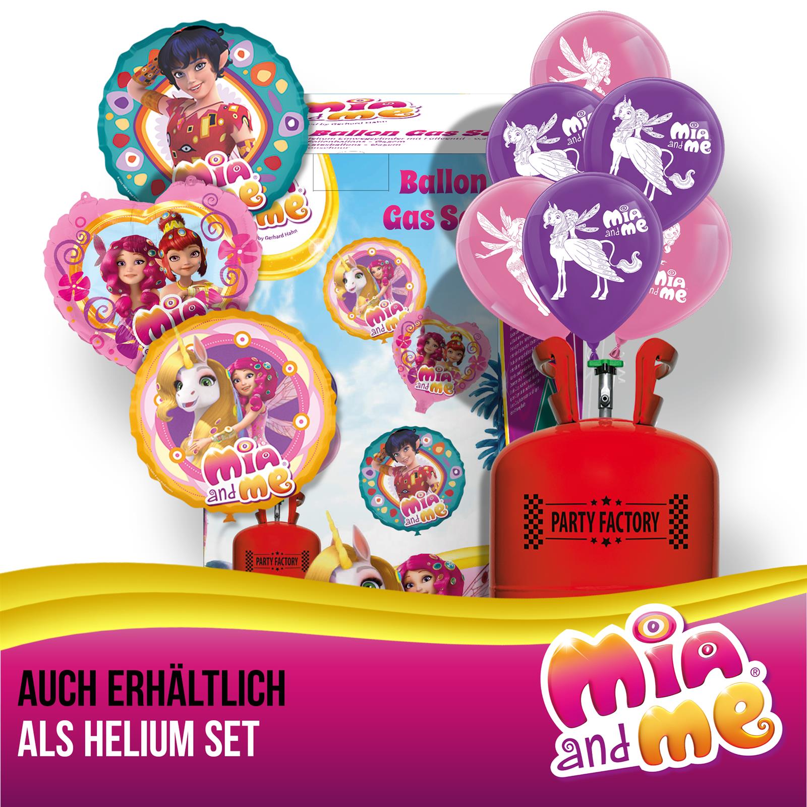 Mia and Me Latex Balloons Set 25 cm 10 pcs. 5