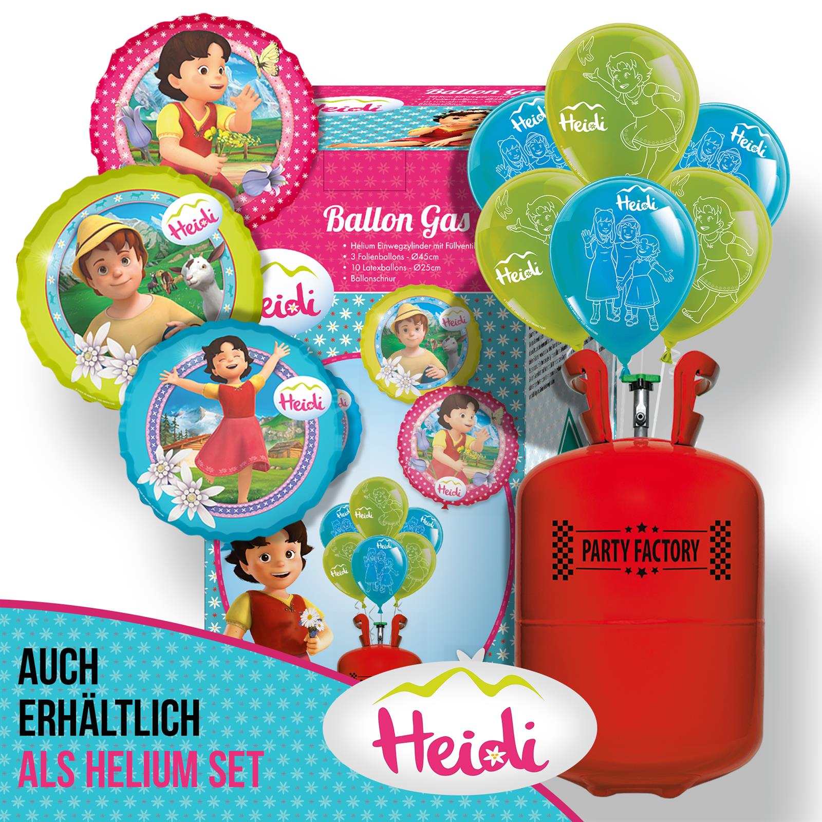 Heidi Latex Balloons Set 25 cm 10 pcs. 5
