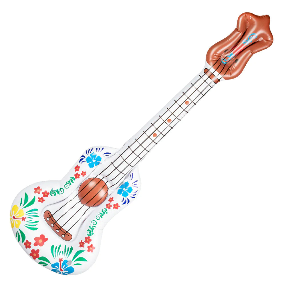 Aufblasbare Gitarre Aloha 104 cm – Hawaii Party & Karneval Accessoire 2