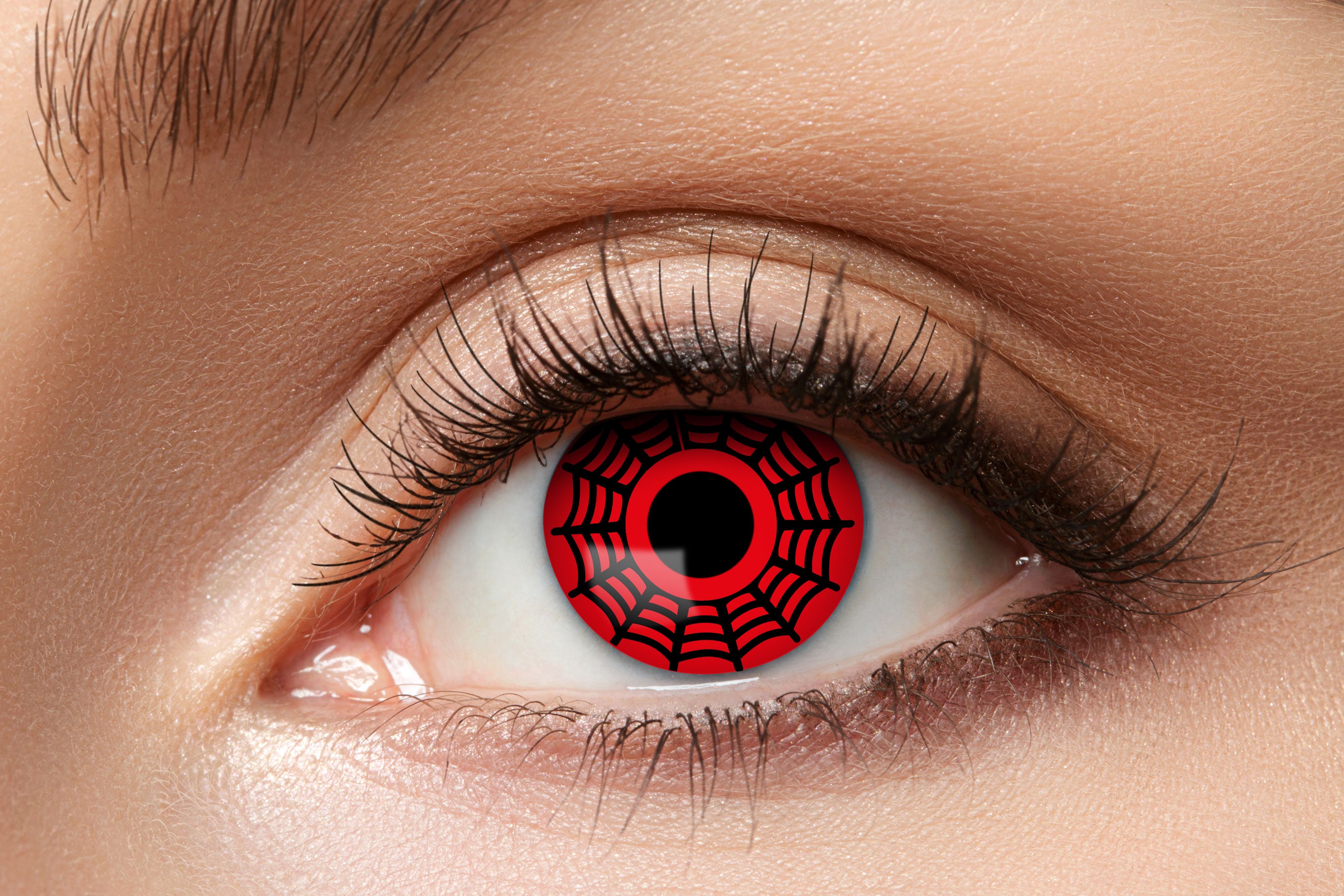 Zoelibat Eyecatcher 12 Monats-Kontaktlinsen Red Spider 2