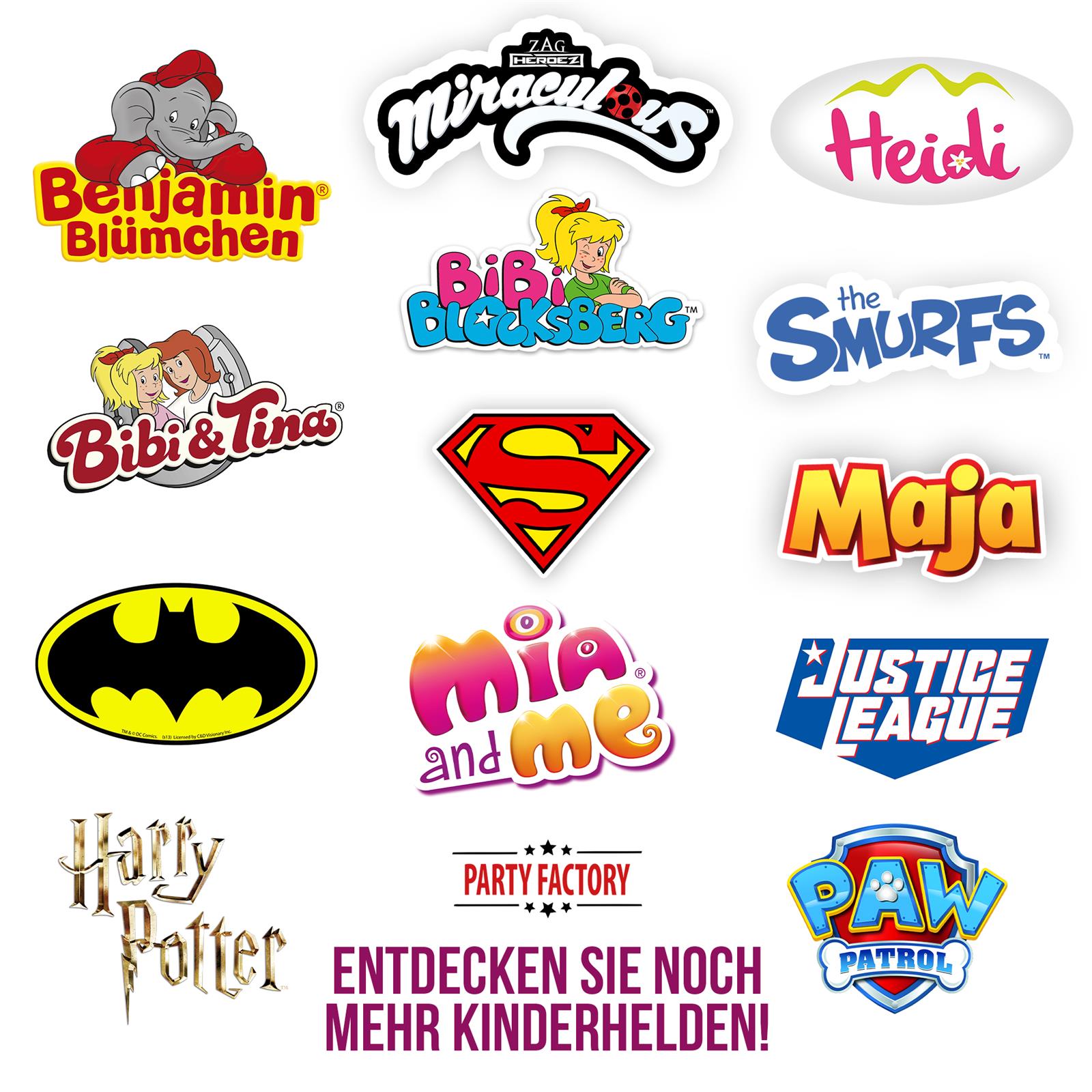 Mia and Me Party-Tüte Papier inkl. Sticker 10 Stk. 16
