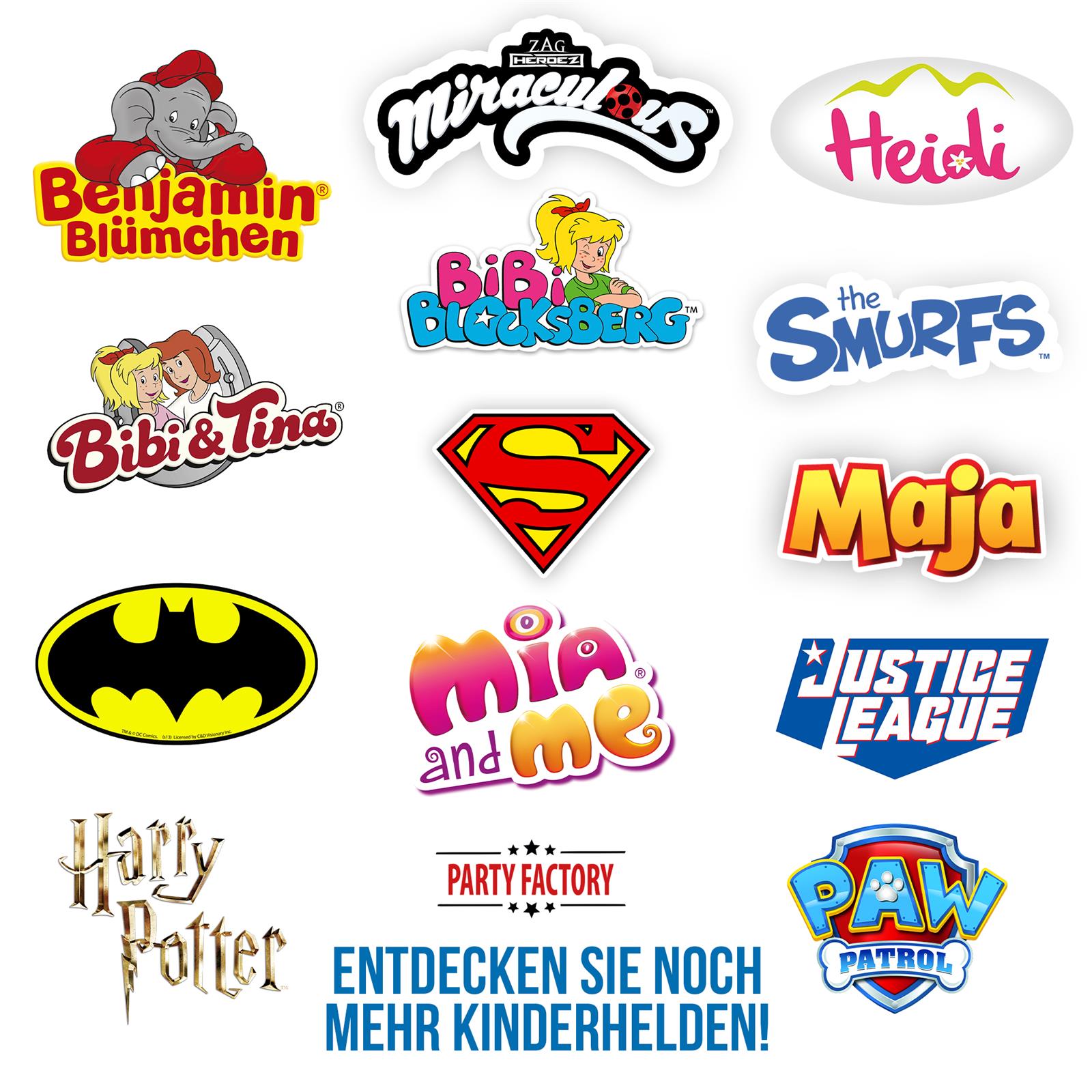 Justice League Papp-Teller 23 cm 10 Stück 7