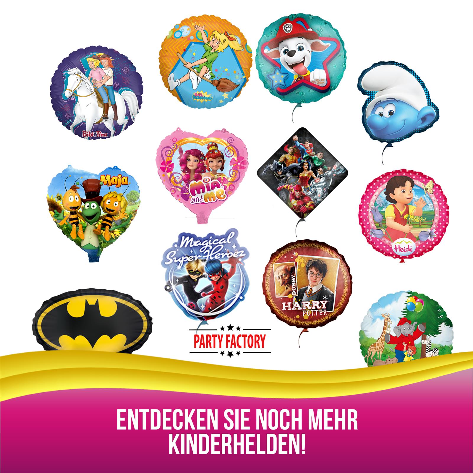 Mia and Me Latex Balloons Set 25 cm 10 pcs. 7