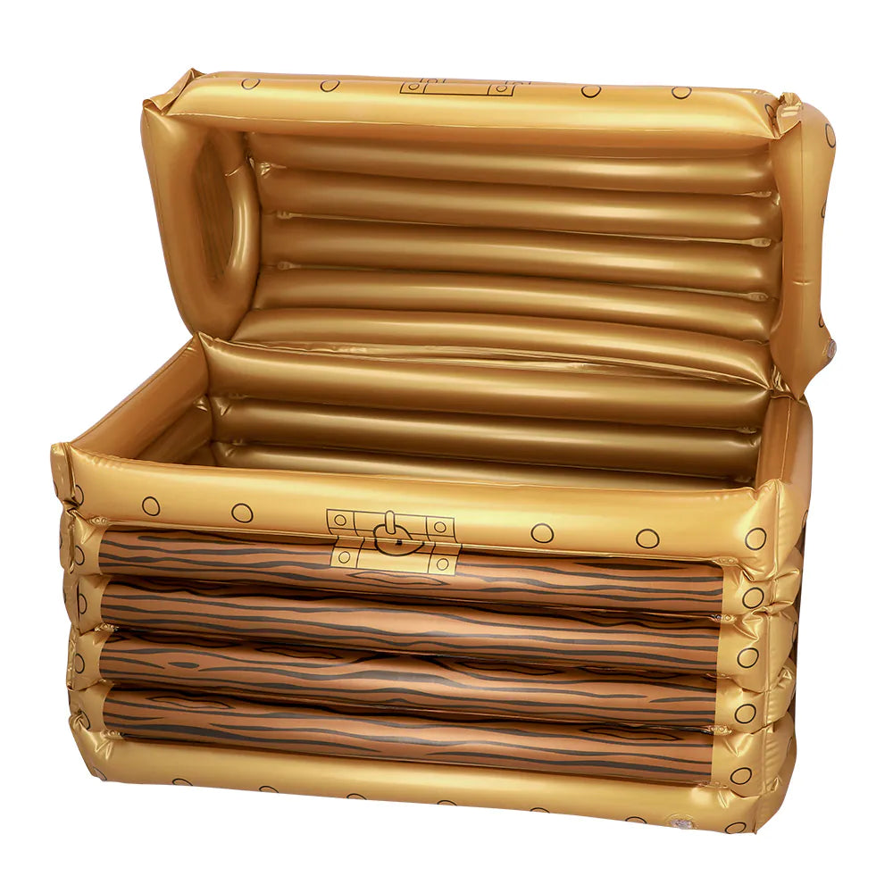 Inflatable Cooler Treasure Chest – Pirate Drink Cooler 60 cm 4