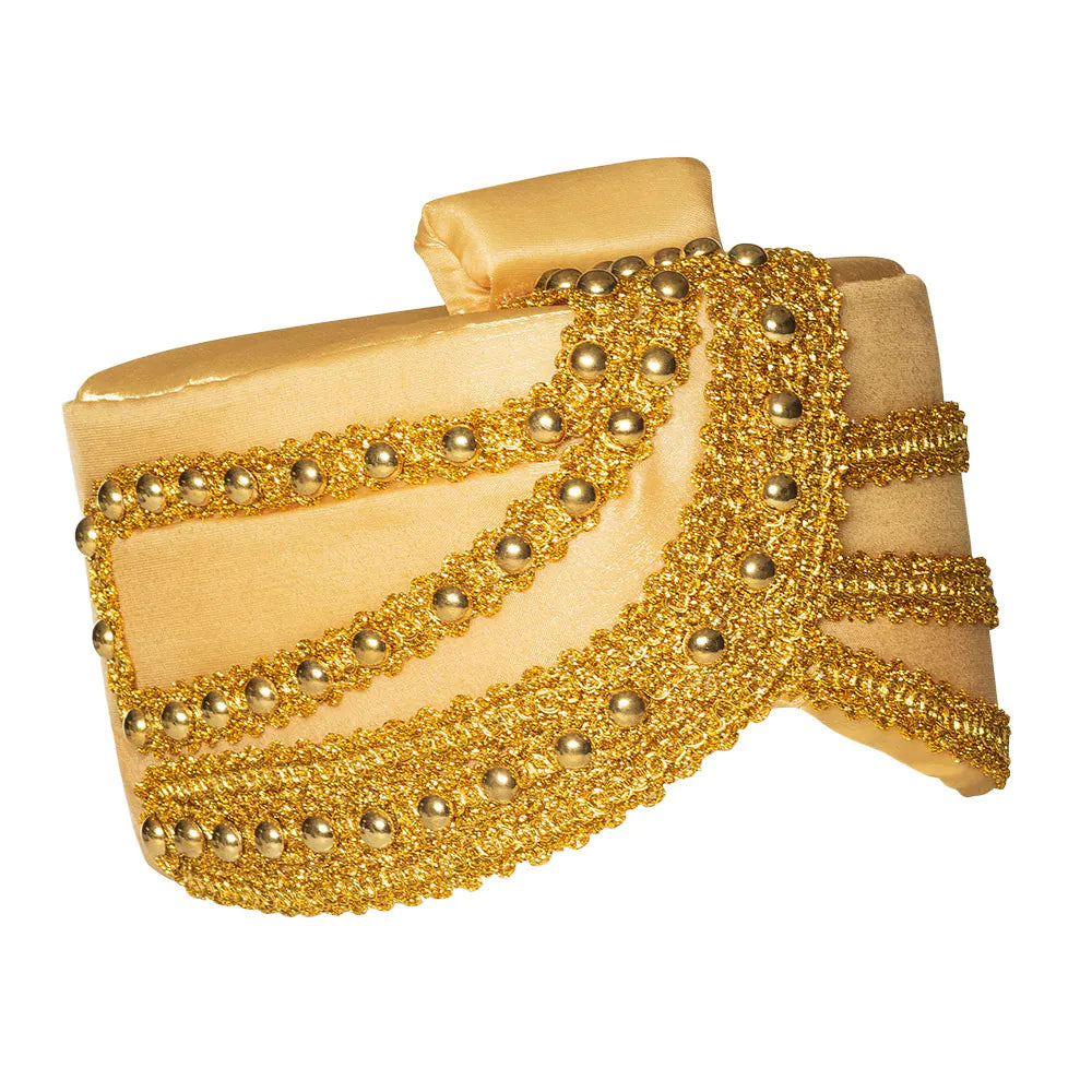 Hut Sultan Osman – Goldene Orient Kopfbedeckung mit Schmuckverzierung 2