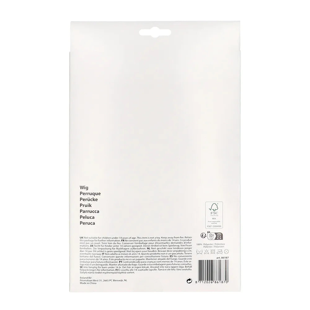 Perücke Natascha – Blonde Damenperücke mit zwei langen Zöpfen für Kostüme 3