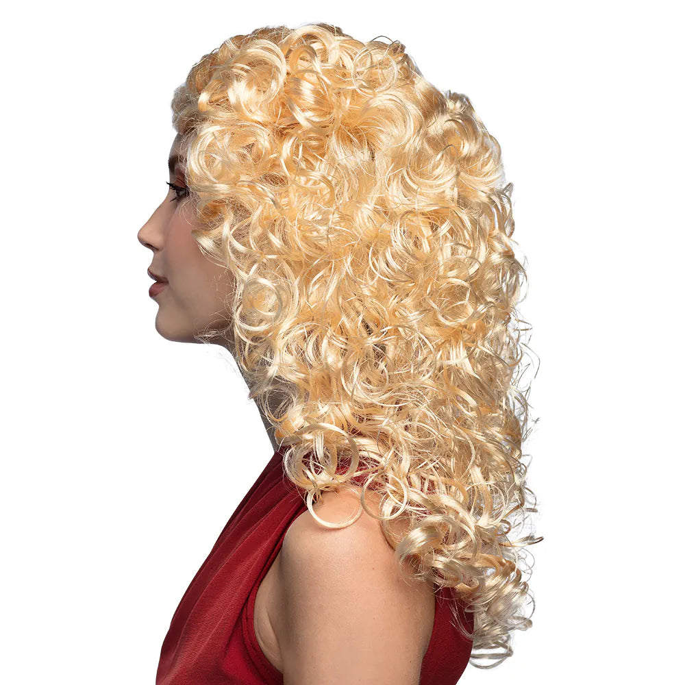 Norah blonde wig – Curly women's wig for carnival, Mardi Gras &amp; 80s parties 2