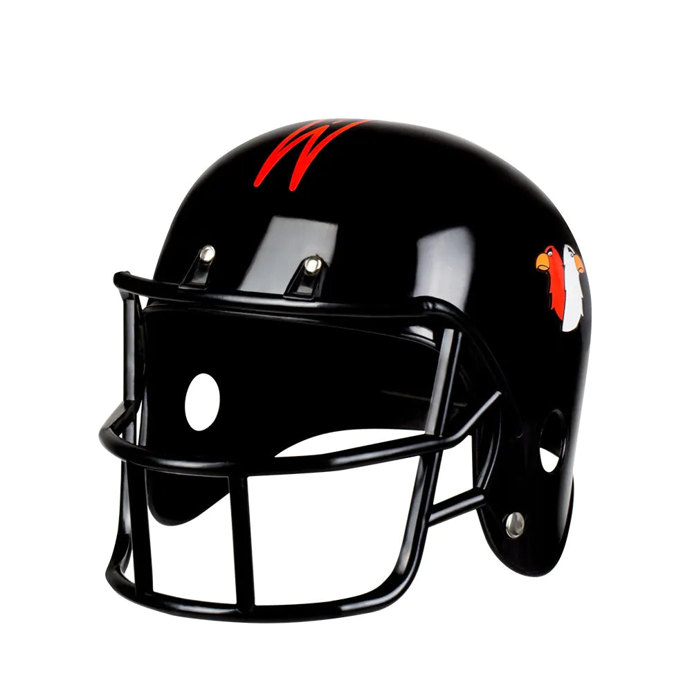 American Football Helm schwarz Sporthelm Kostümzubehör 2