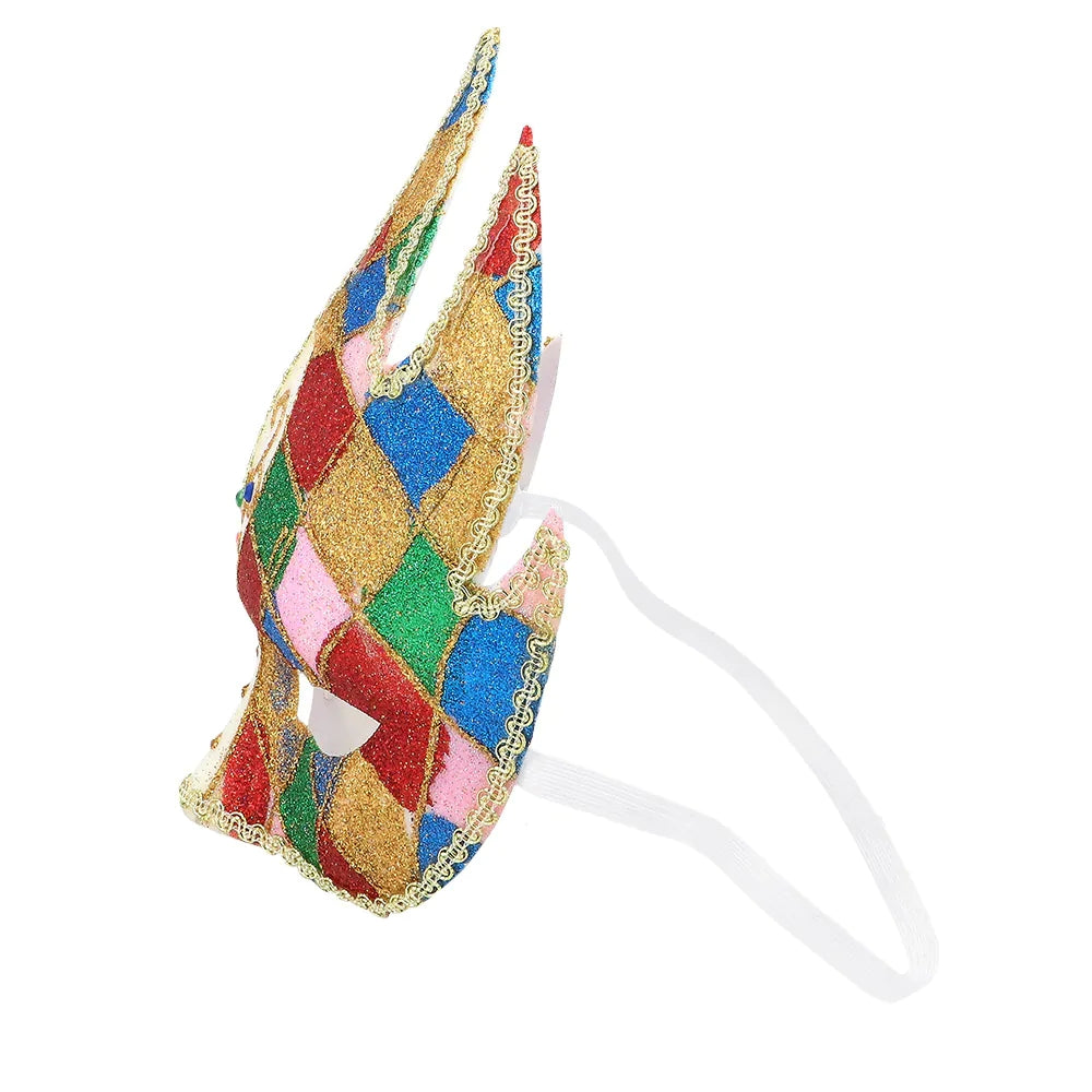 Augenmaske Venice Jester venezianische Maske für Karneval, Fasching Party 4