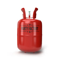 Ballongas Helium für bis zu 20 Luftballons, 0,14m³ Einwegflasche