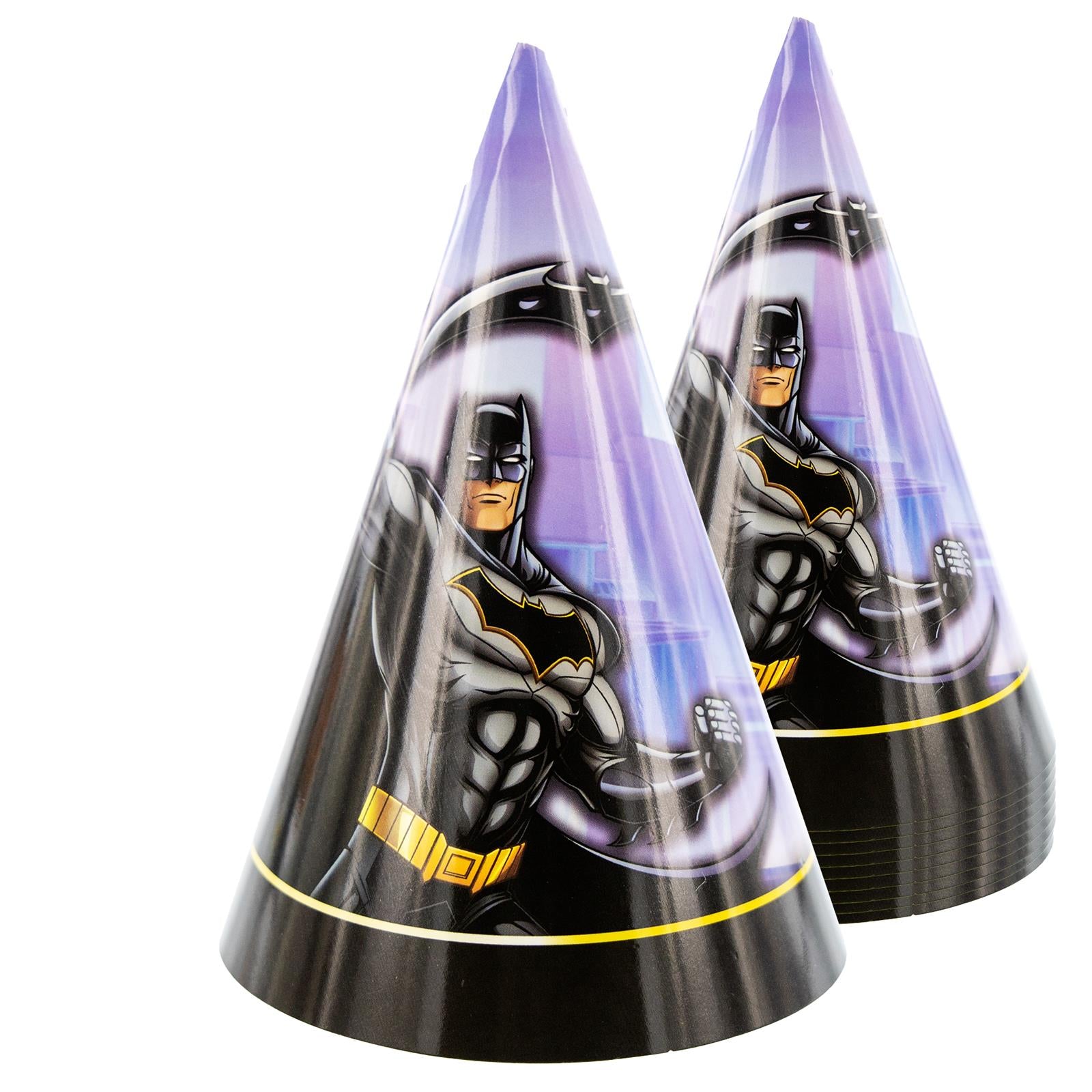 Batman Partyhüte 10 Stück 1