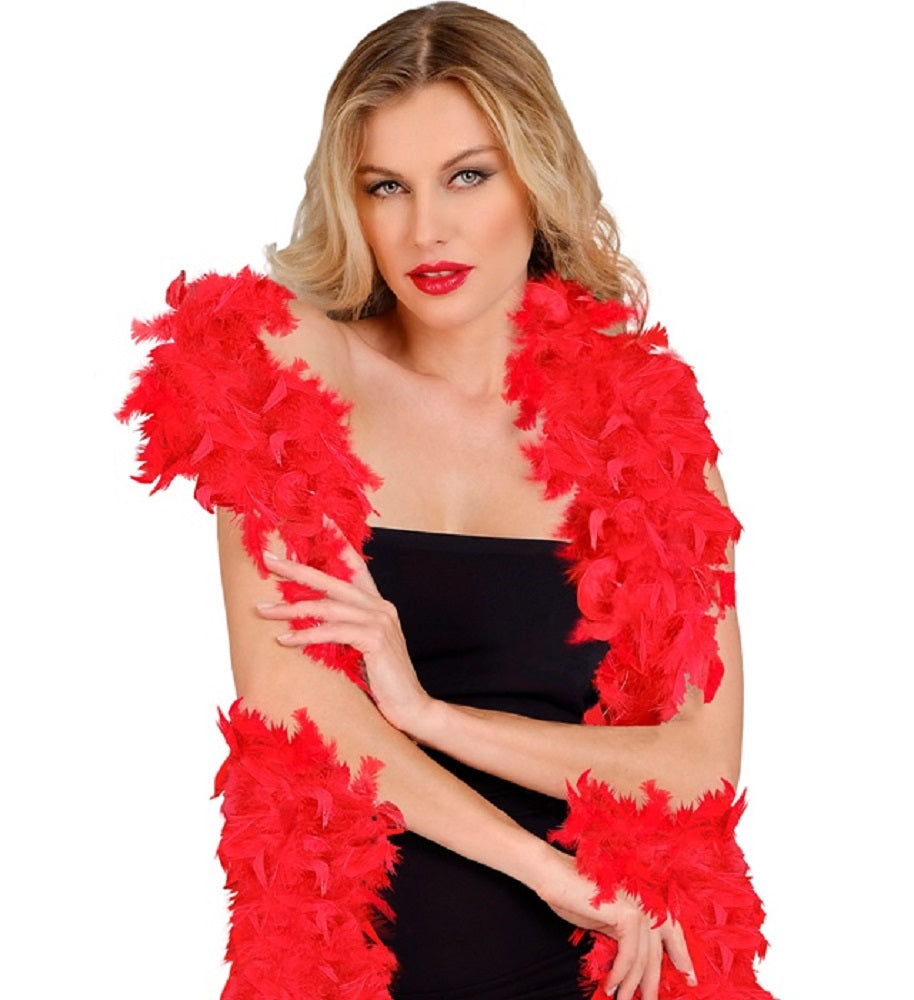 Federboa 180 cm 50 g Feder-Schal Damen Federschmuck Farbauswahl 4