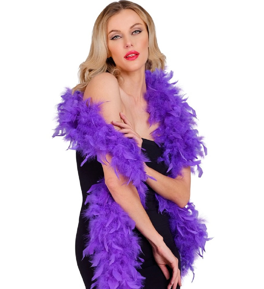 Federboa 180 cm 50 g Feder-Schal Damen Federschmuck Farbauswahl 8