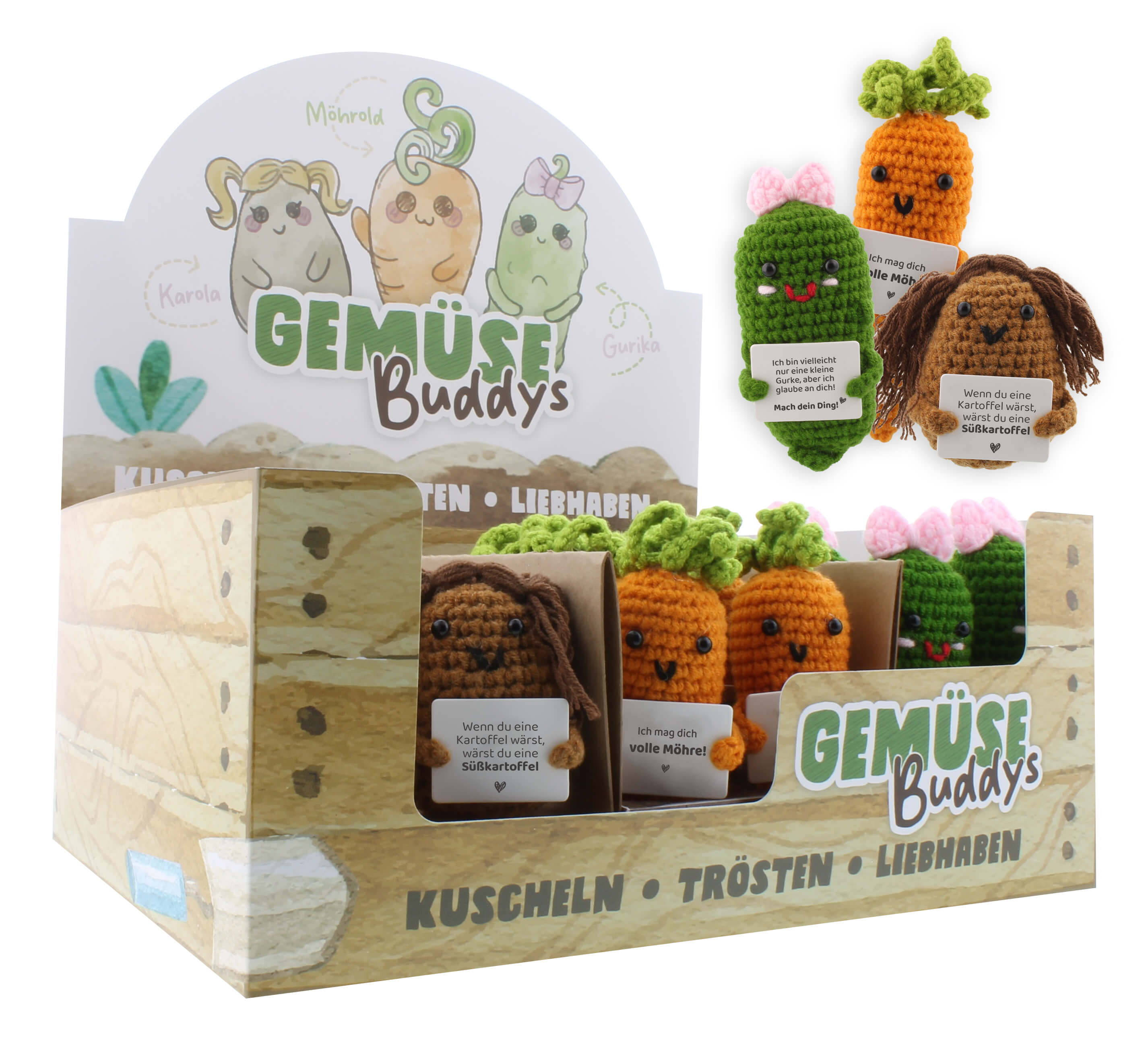 Gemüse Buddys im 36er Display 1