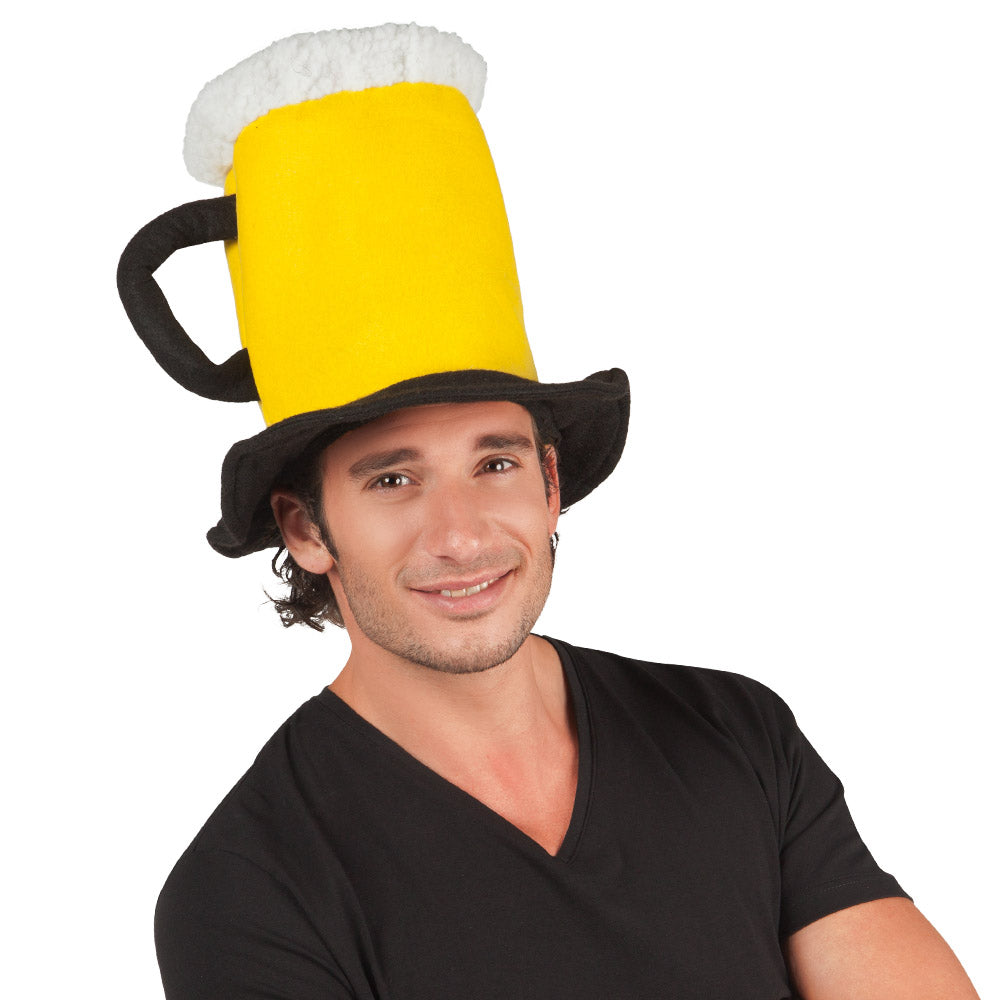 Hut Bier lustiger Partyhut in Bierkrug-Form für Oktoberfest 1