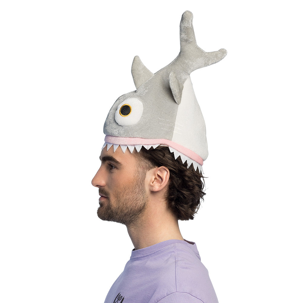 Hut Hai lustiger Tierhut im Haifisch-Design 3