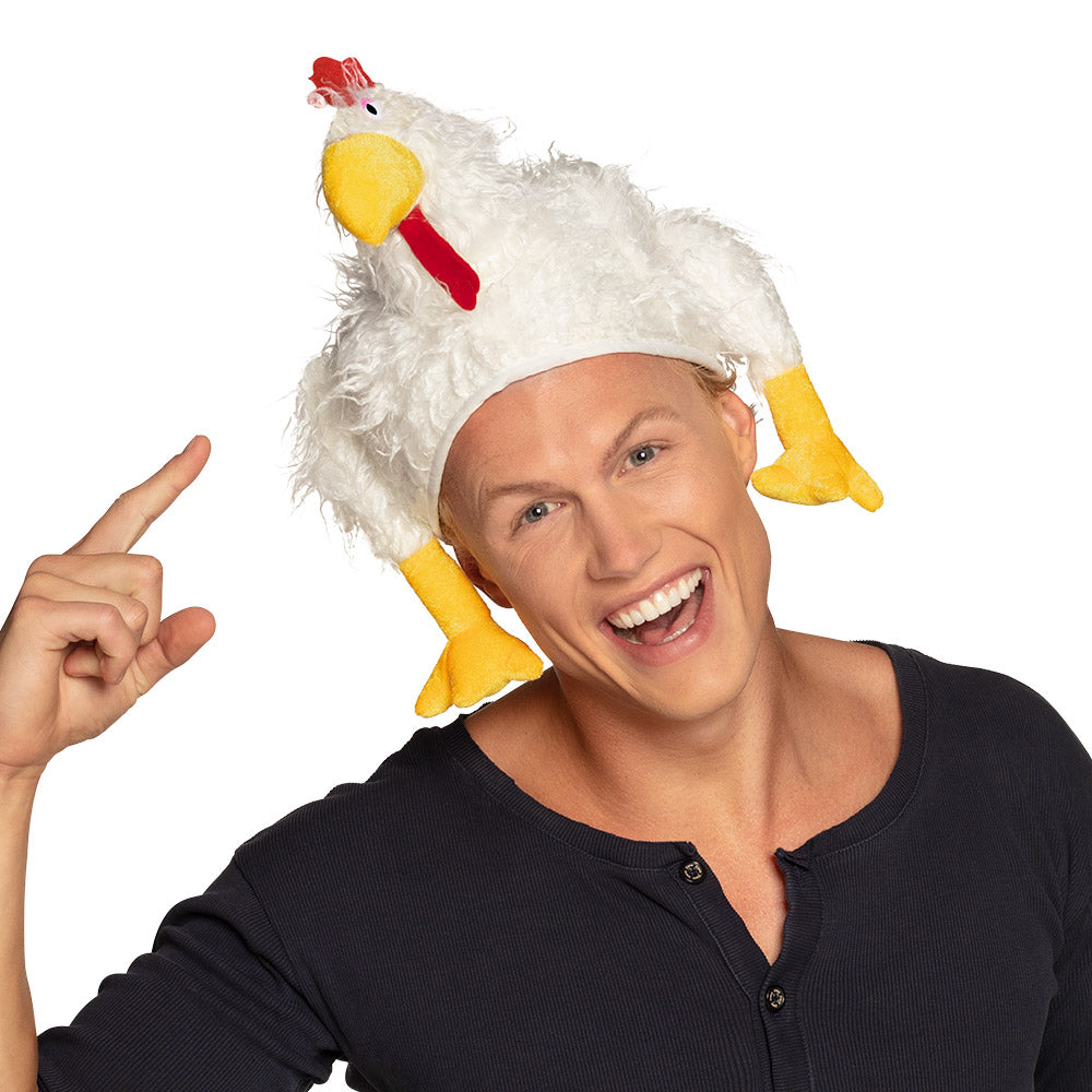 Hut Huhn lustiger Tierhut in Huhn-Form 1