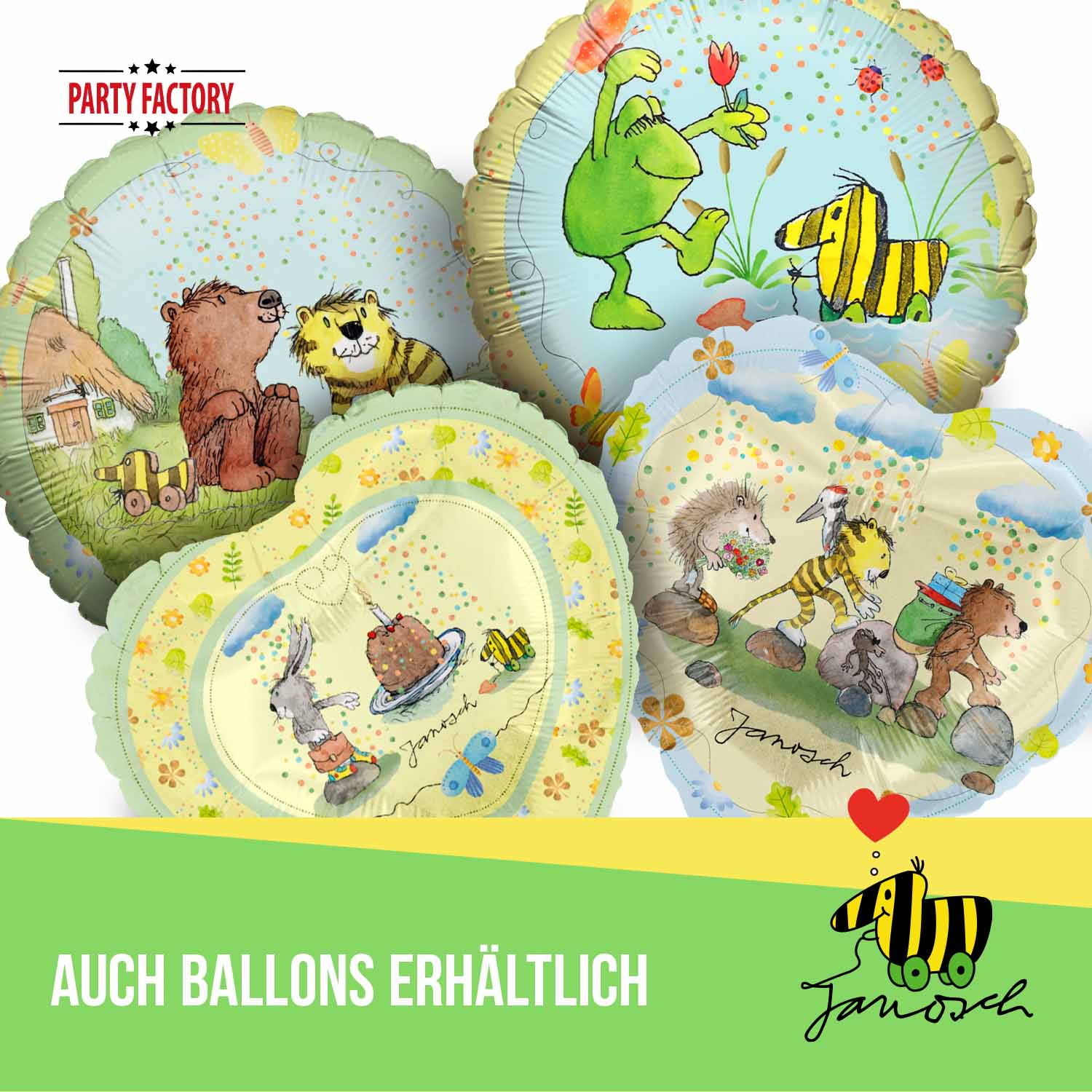 Janosch pastellig Pappbecher 250 ml 8er 5