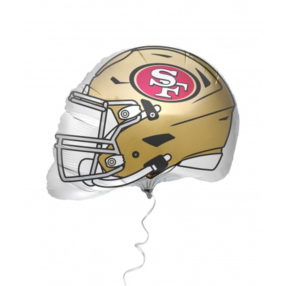 NFL San Francisco Folienballon Shape 50x45 cm gold 1