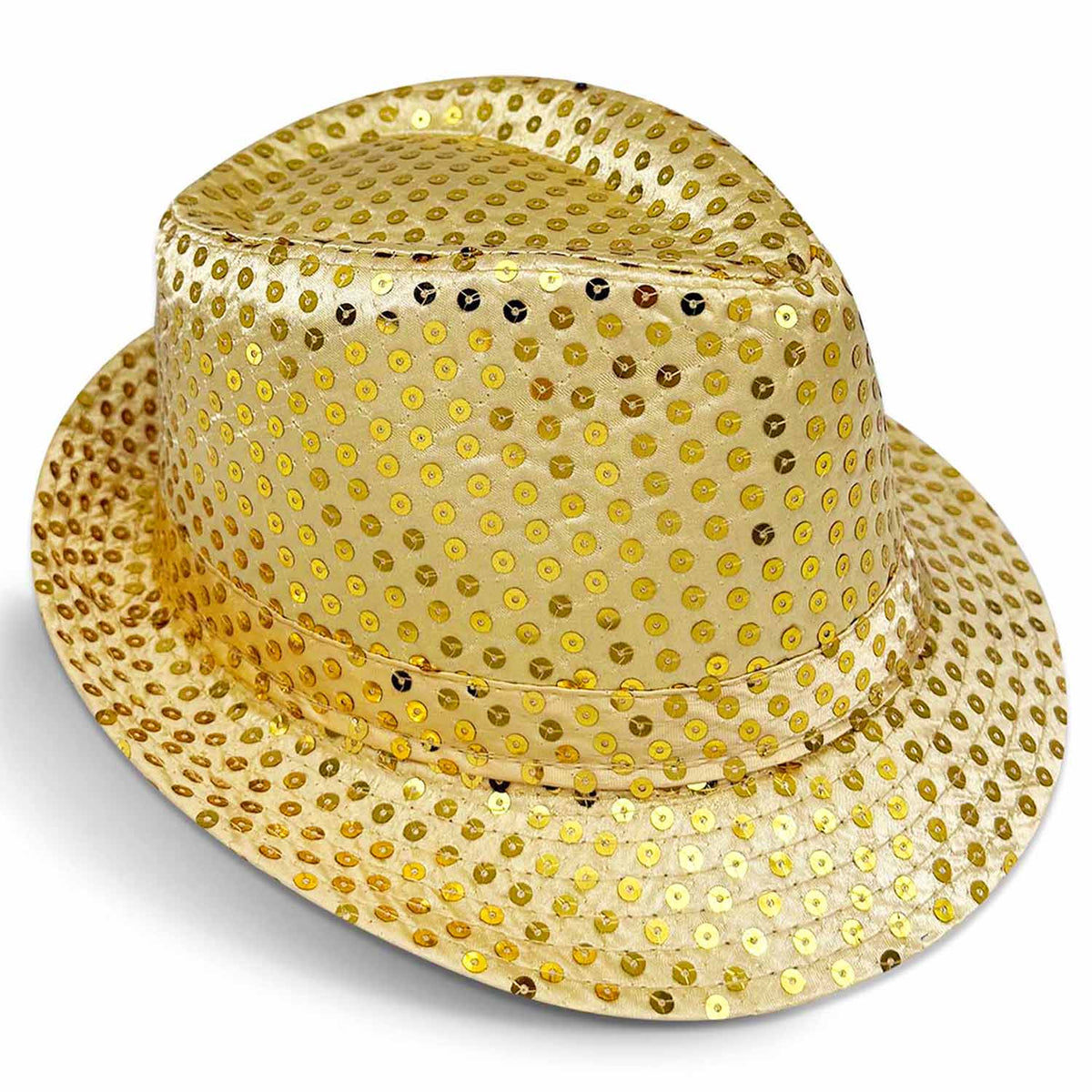 Pailletten-Hut Farbauswahl Basic Kostüm Accessoire 9