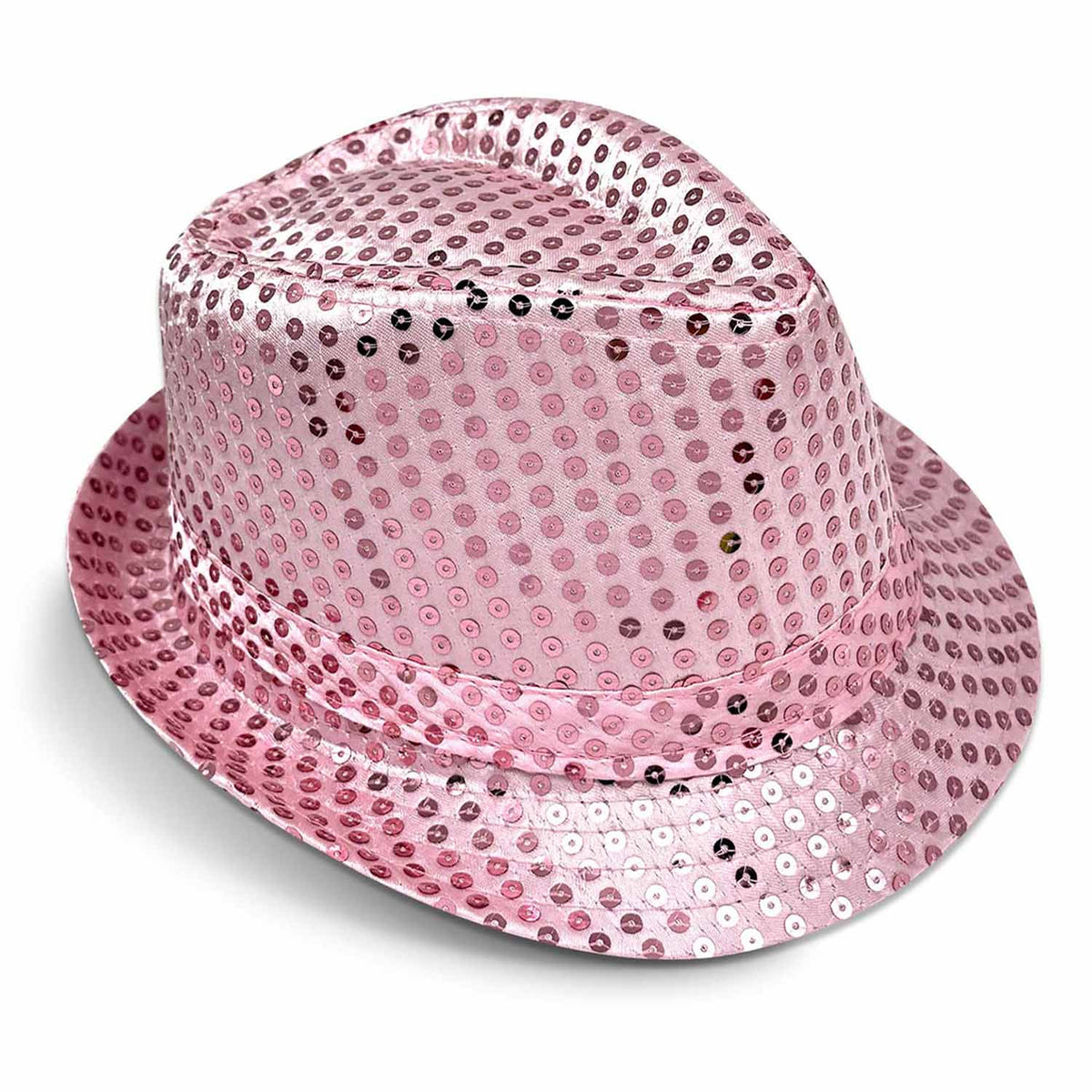 Pailletten-Hut Farbauswahl Basic Kostüm Accessoire 12
