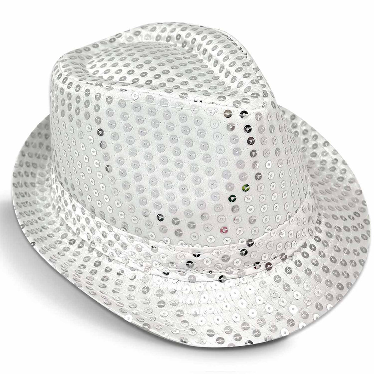 Pailletten-Hut Farbauswahl Basic Kostüm Accessoire 6