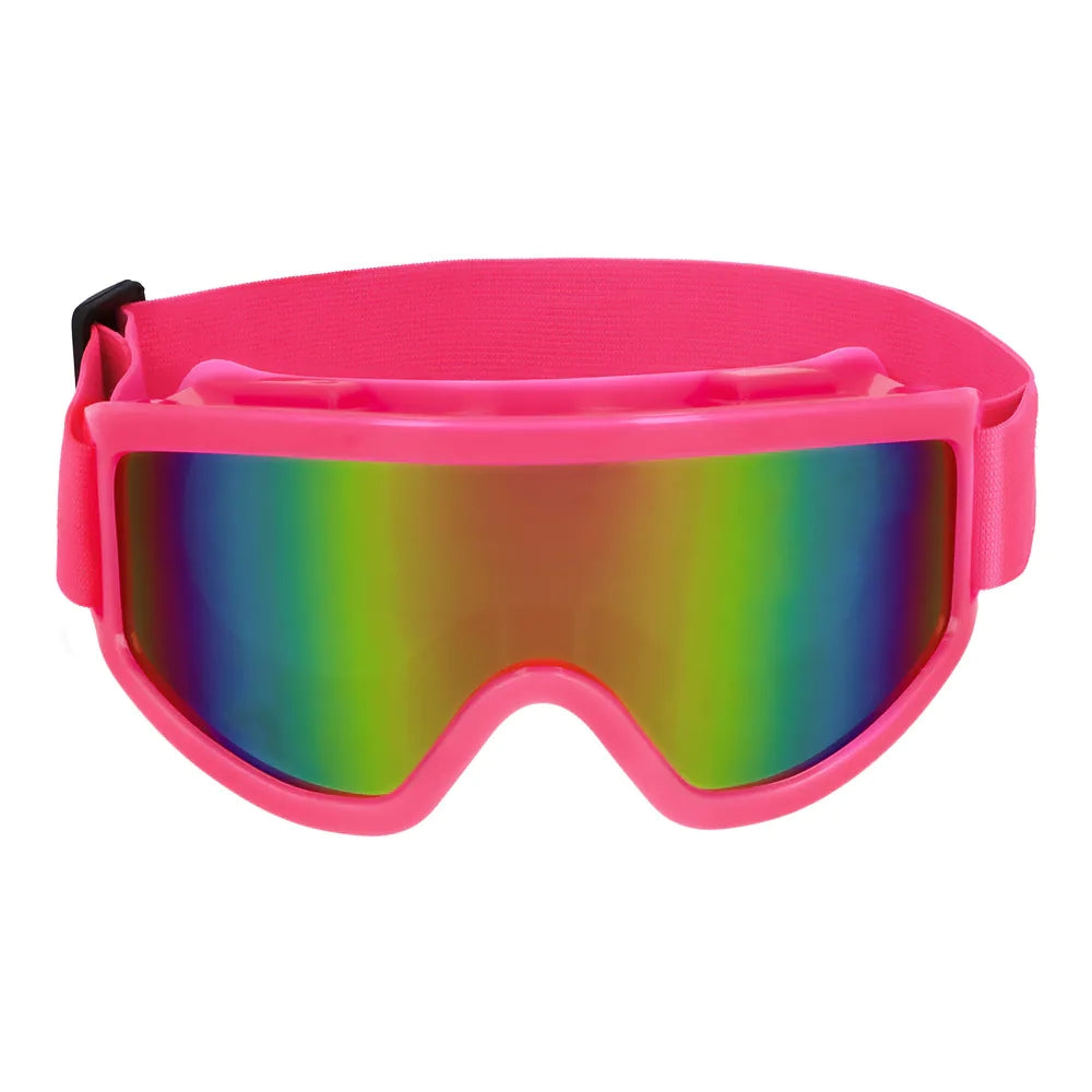 Party Skibrille neonrosa UV Neon Snowboard Festival Brille 2
