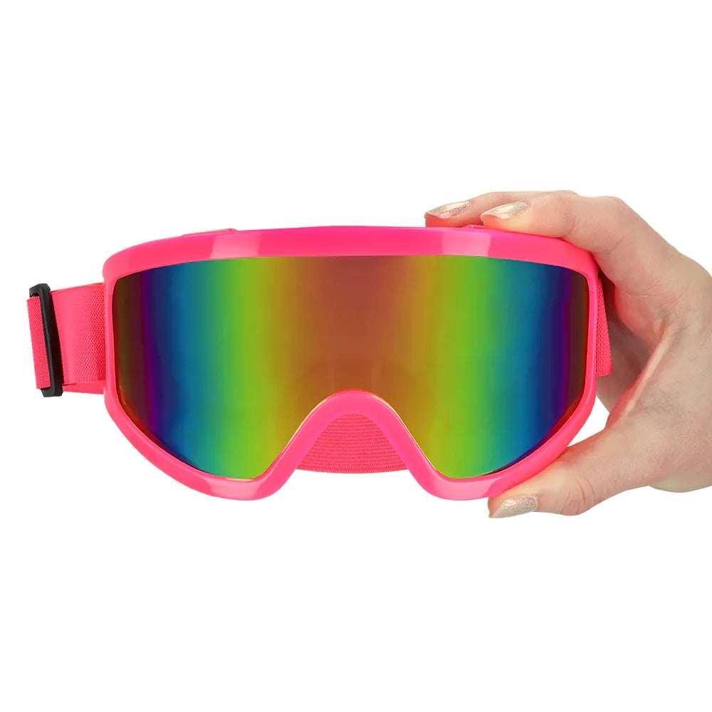Party Skibrille neonrosa UV Neon Snowboard Festival Brille 4