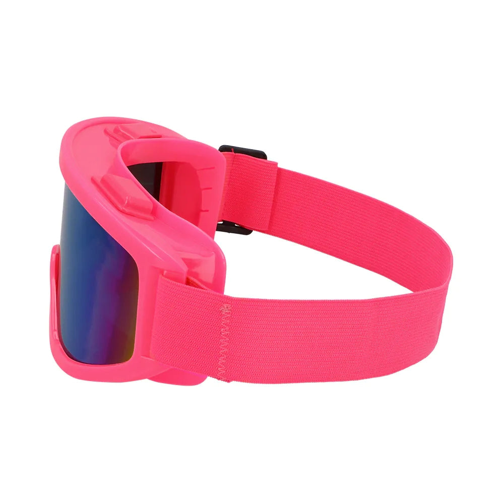 Party Skibrille neonrosa UV Neon Snowboard Festival Brille 5