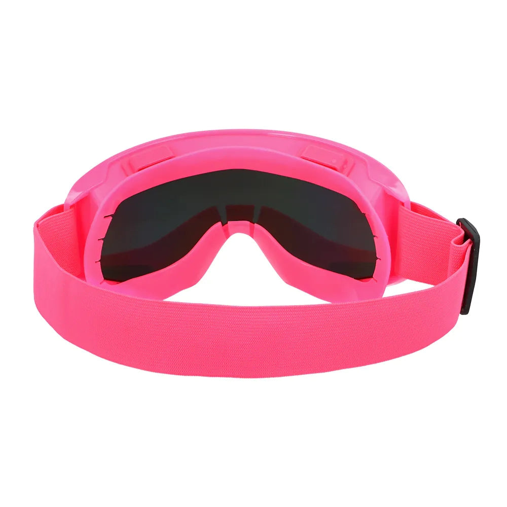 Party Skibrille neonrosa UV Neon Snowboard Festival Brille 6