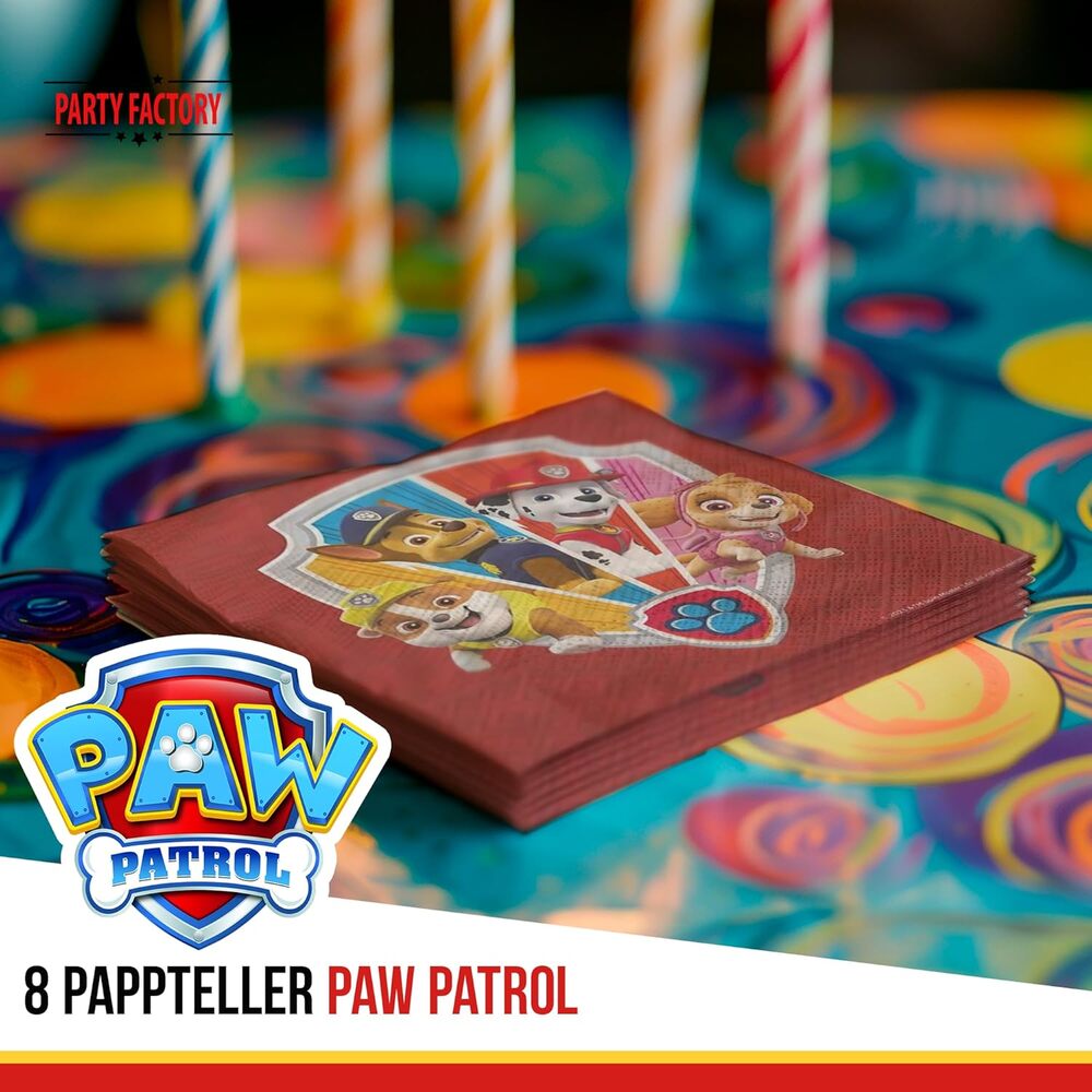 Paw Patrol Servietten 3-lagig 20 Stück 2
