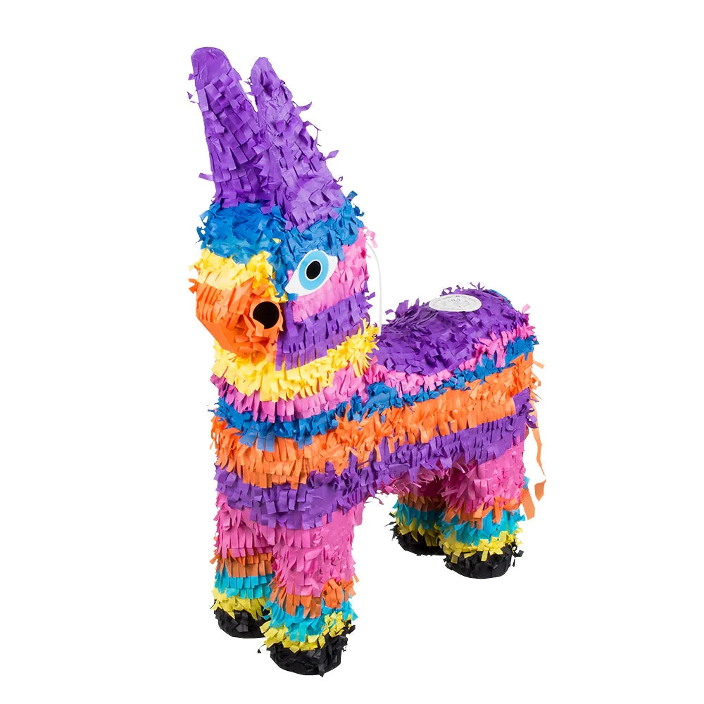 Pinata Esel bunte Party-Pinata zum Befüllen für Kindergeburtstage 1