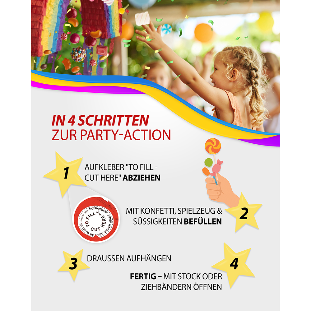 Pinata Schultüte 6
