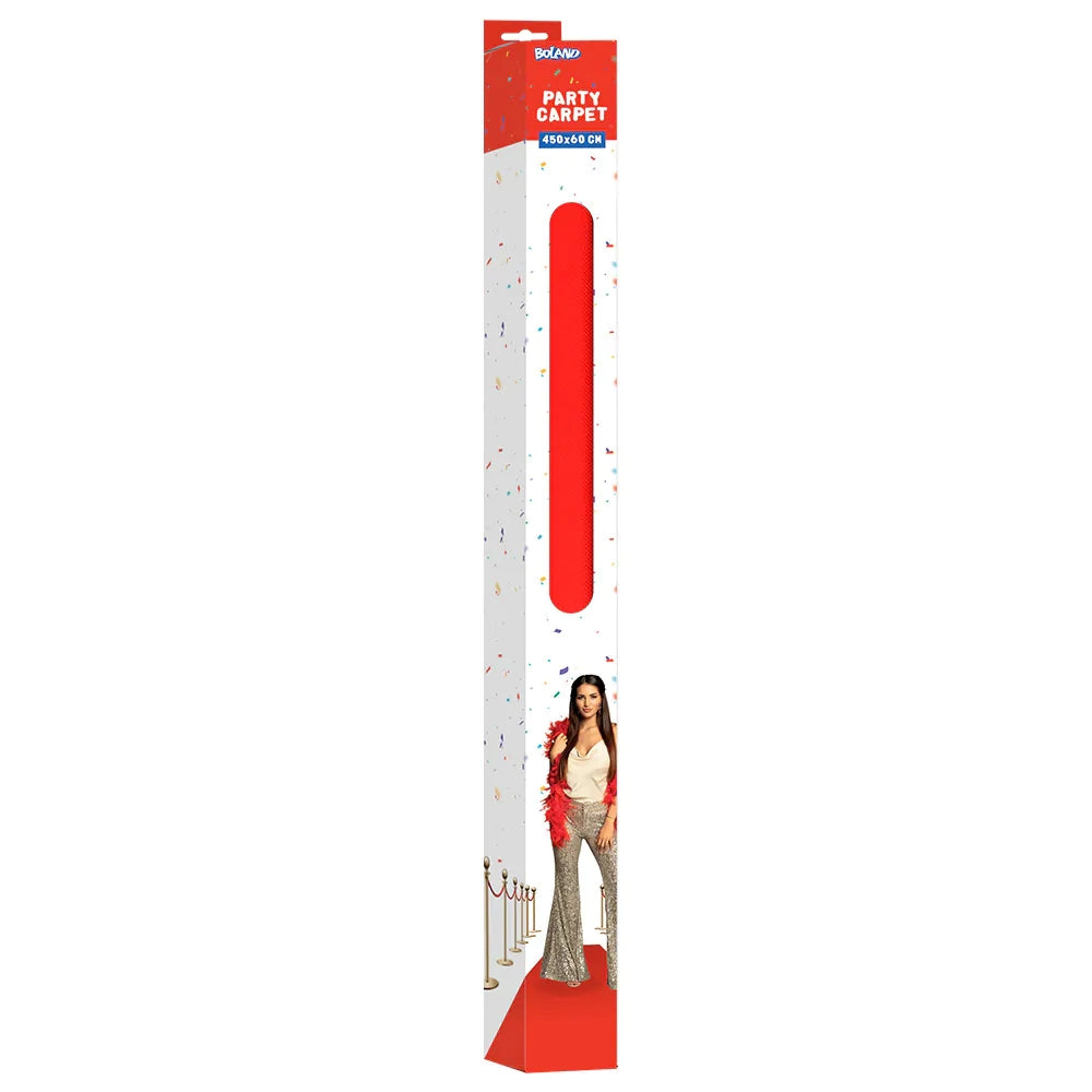Roter Teppich 450x60 cm Party Läufer für Events Hochzeit Gala 2