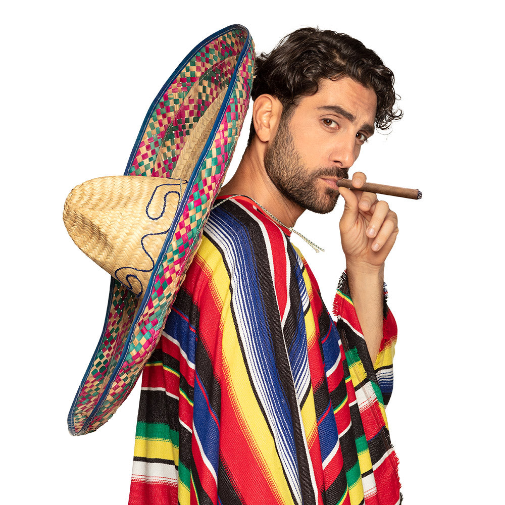 Sombrero Enrique großer Mexiko Strohhut Ø 70 cm 1