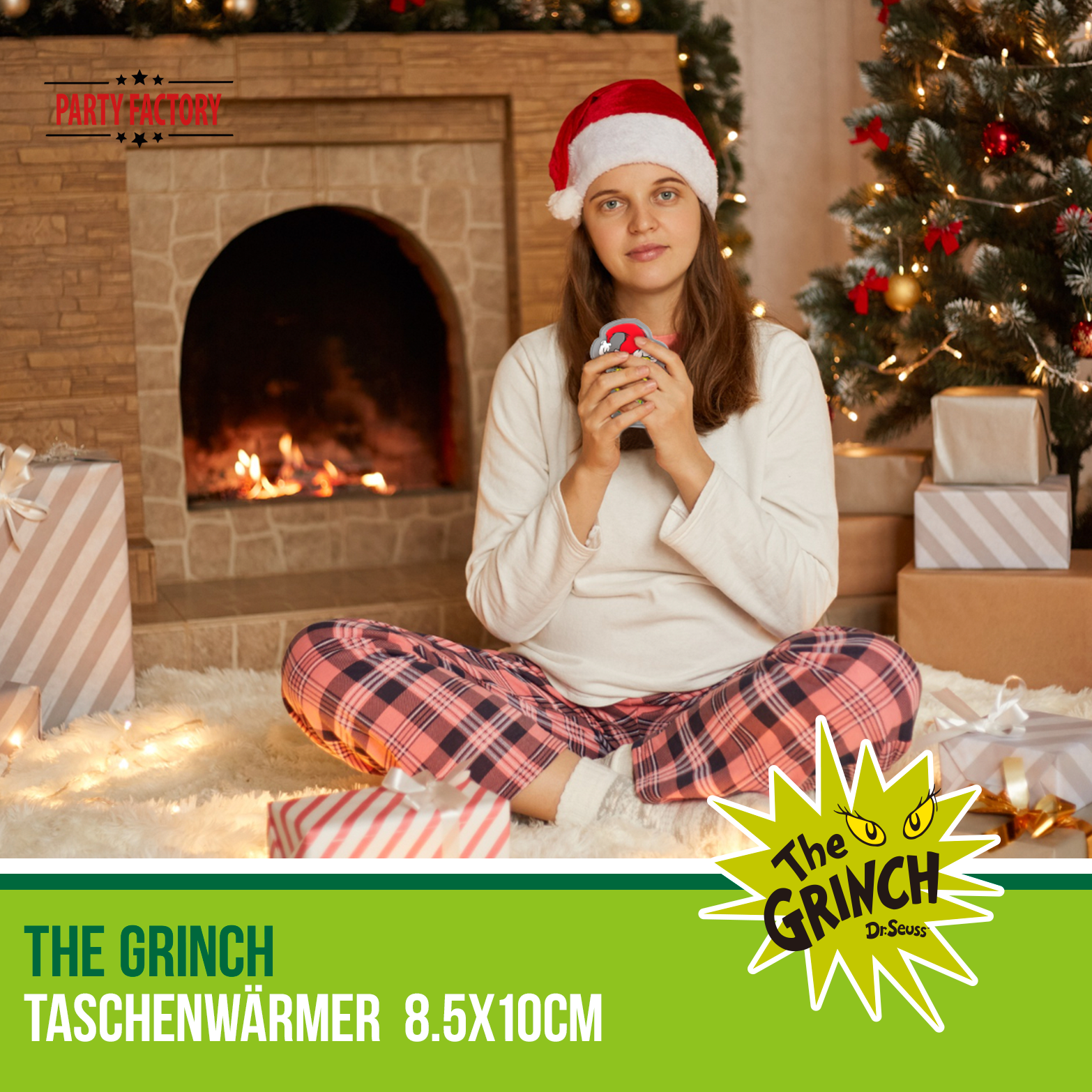 The Grinch Taschenwärmer Handwärmer für Winter Weihnachten und Geschenkideen 4