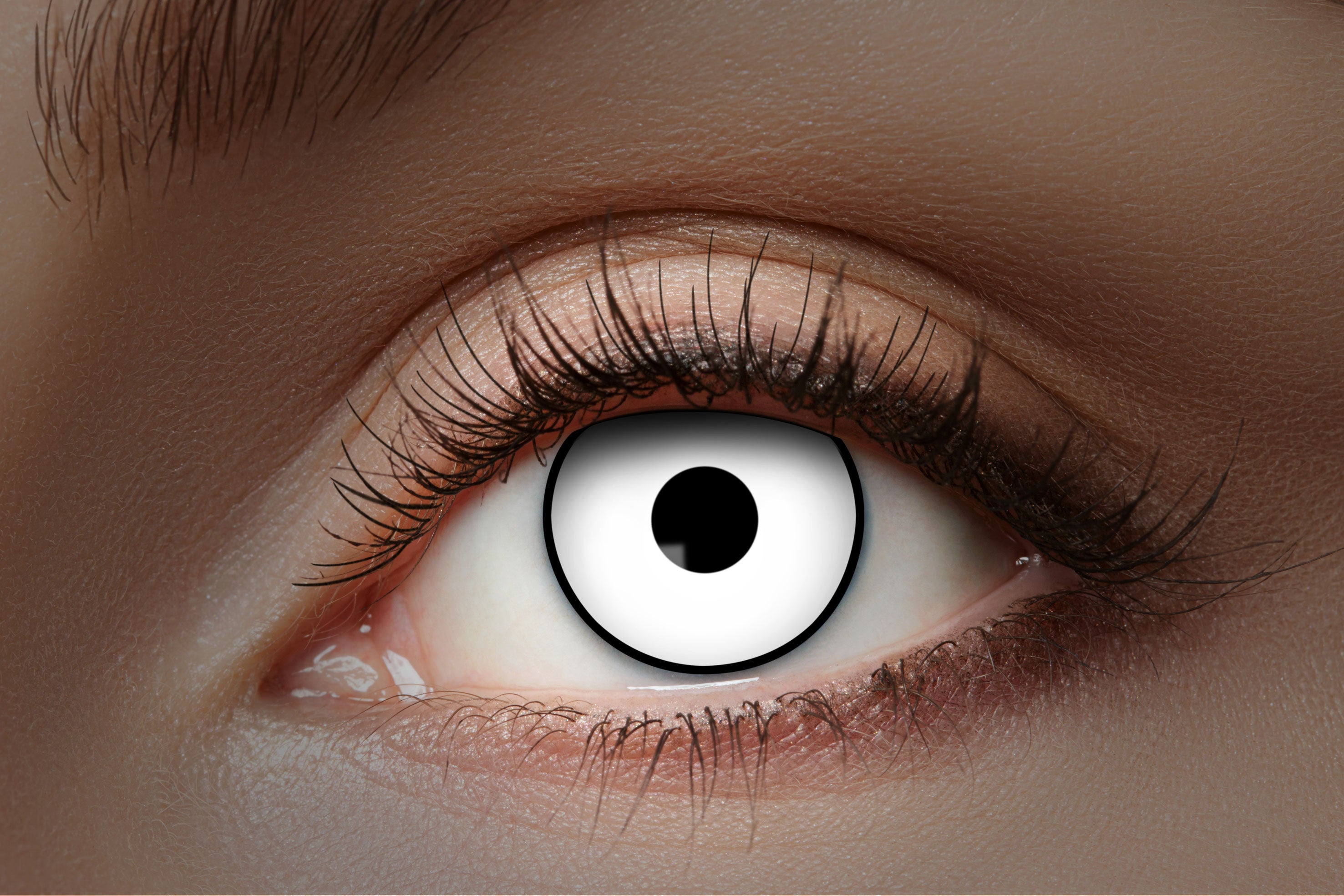 Zoelibat Eyecatcher 12 Monats-Kontaktlinsen UV Flash White Manson