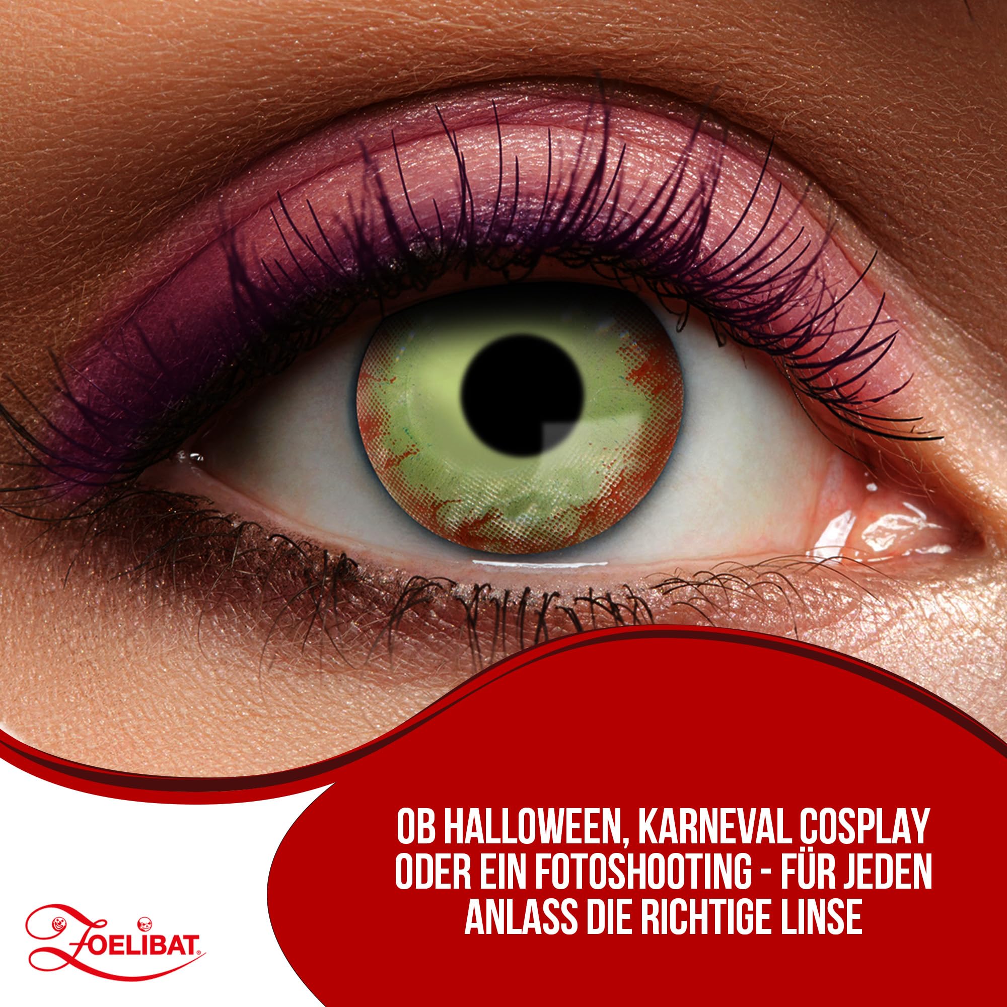 Zoelibat Eyecatcher 12 Monats-Kontaktlinsen Undead 2 6