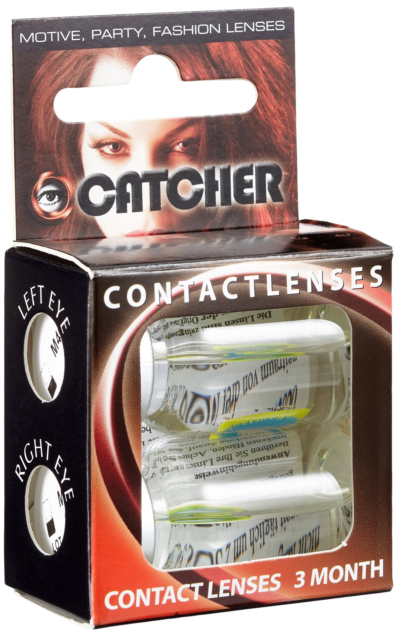 Zoelibat Eyecatcher 3 Monats-Kontaktlinsen Blue Sun 7