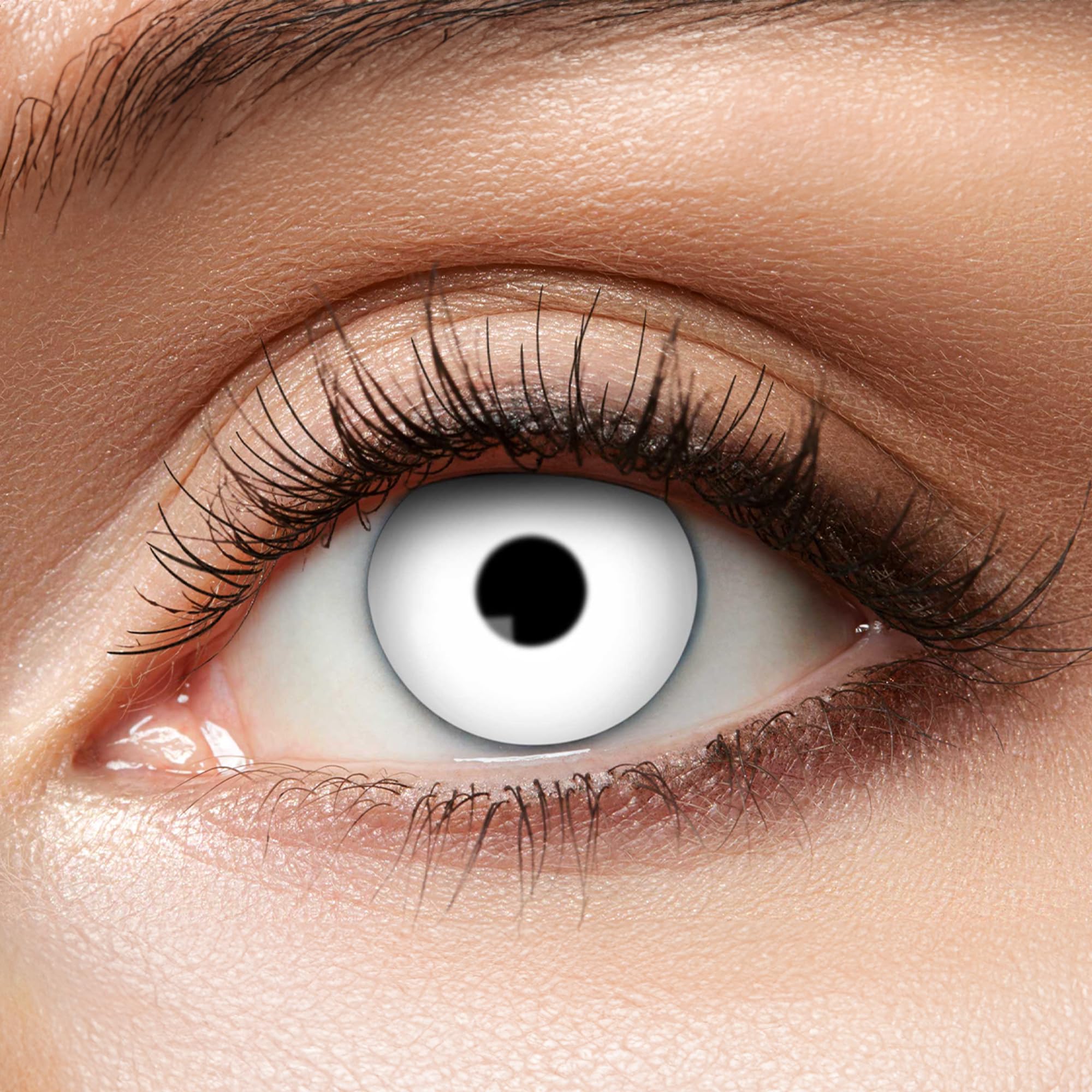 Zoelibat Eyecatcher 3 Monats-Kontaktlinsen White Zombie