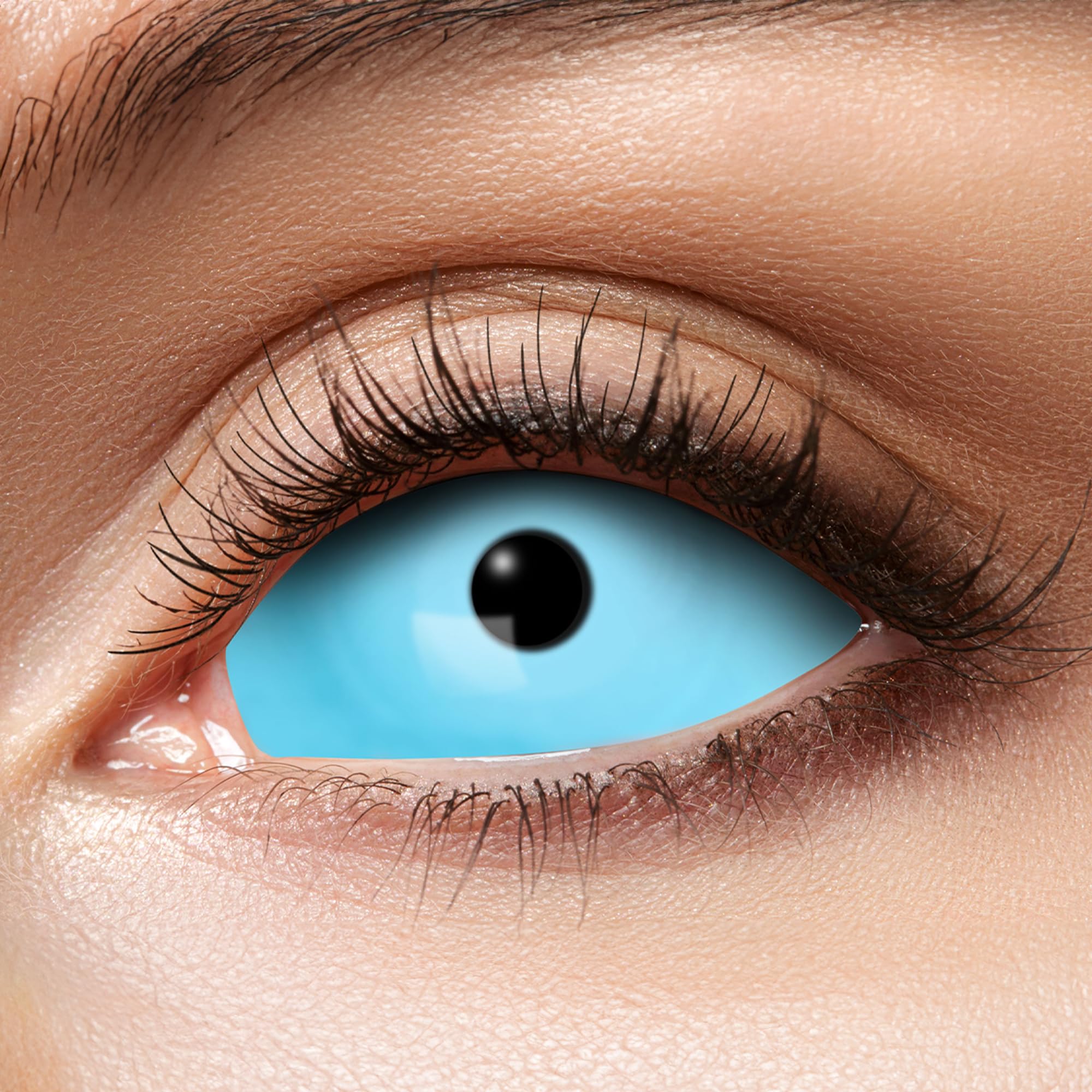Zoelibat Eyecatcher Sclera 6 Monats-Kontaktlinsen Frozen Eye