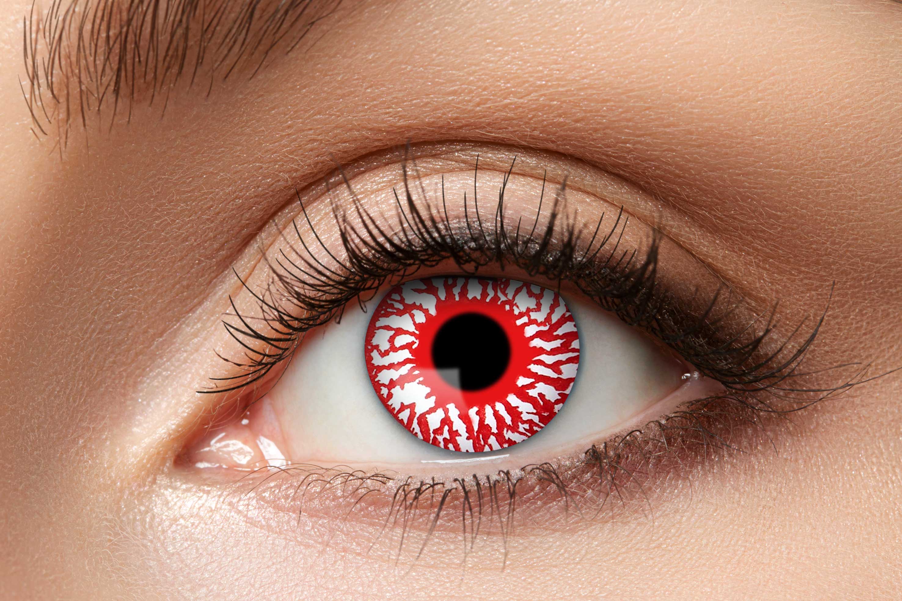 Zoelibat Eyecatcher Wochen-Kontaktlinsen Bloodshot