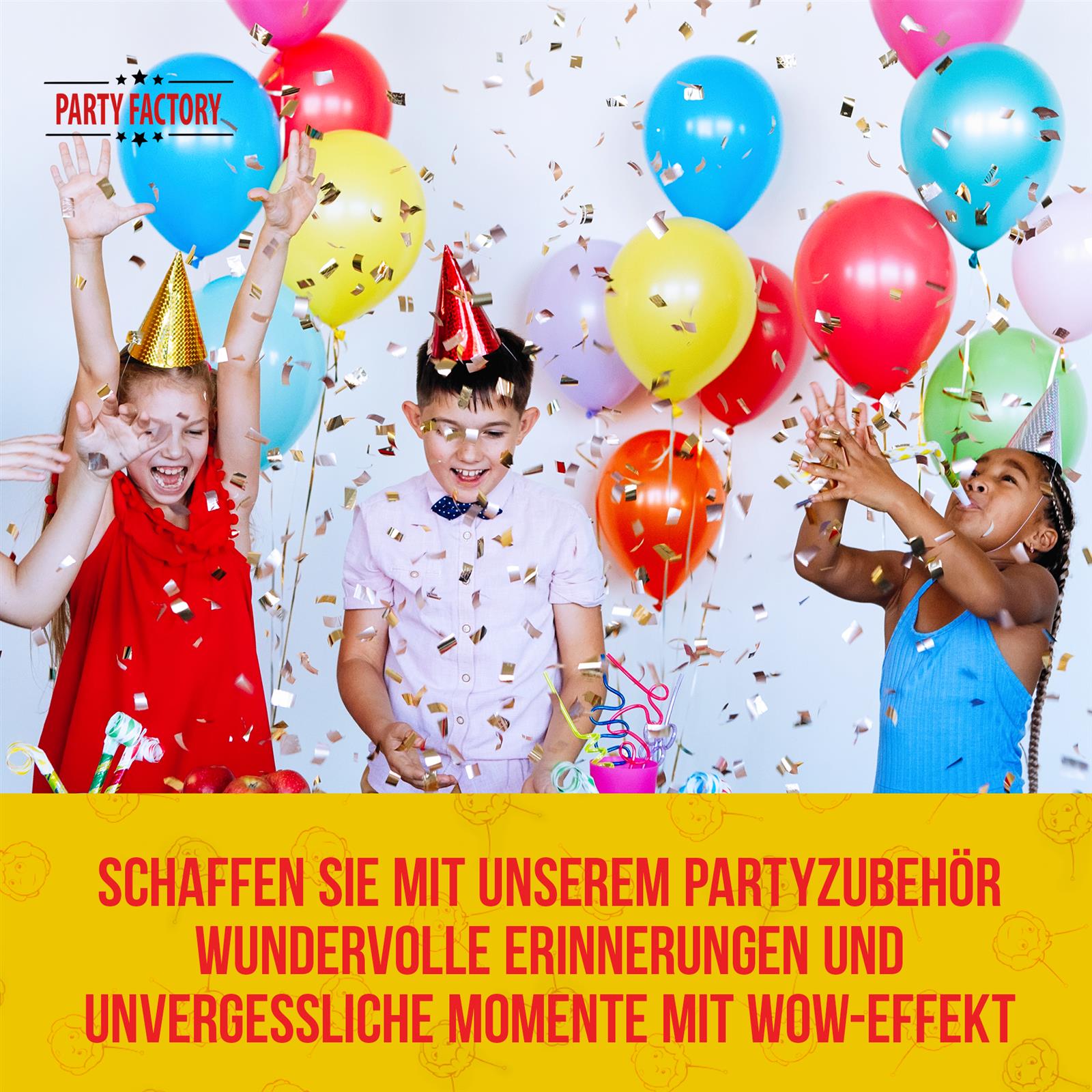 Biene Maja Party-Tüte Papier inkl. Sticker 10 Stk. 15