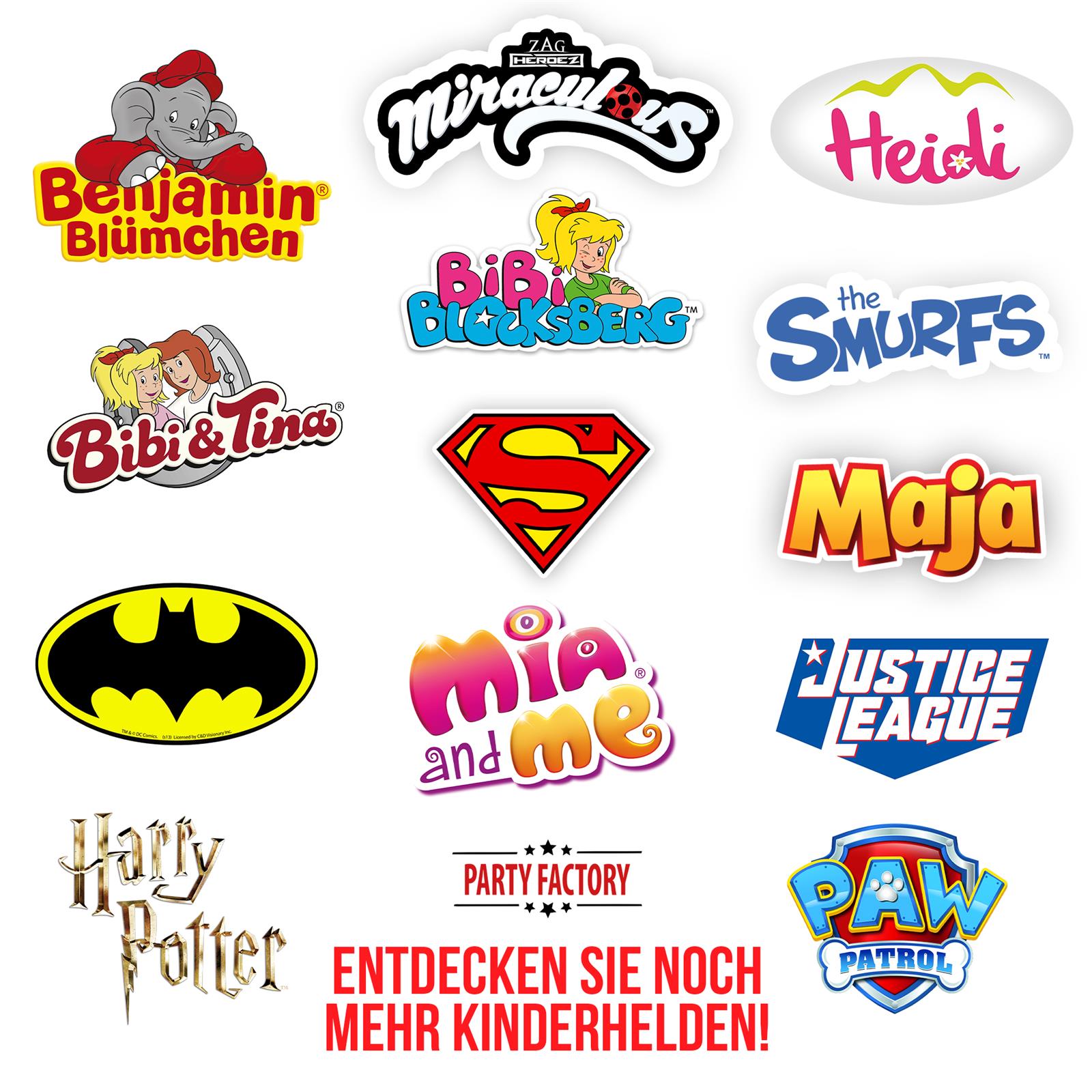 Biene Maja Partyhüte 10 Stück 7