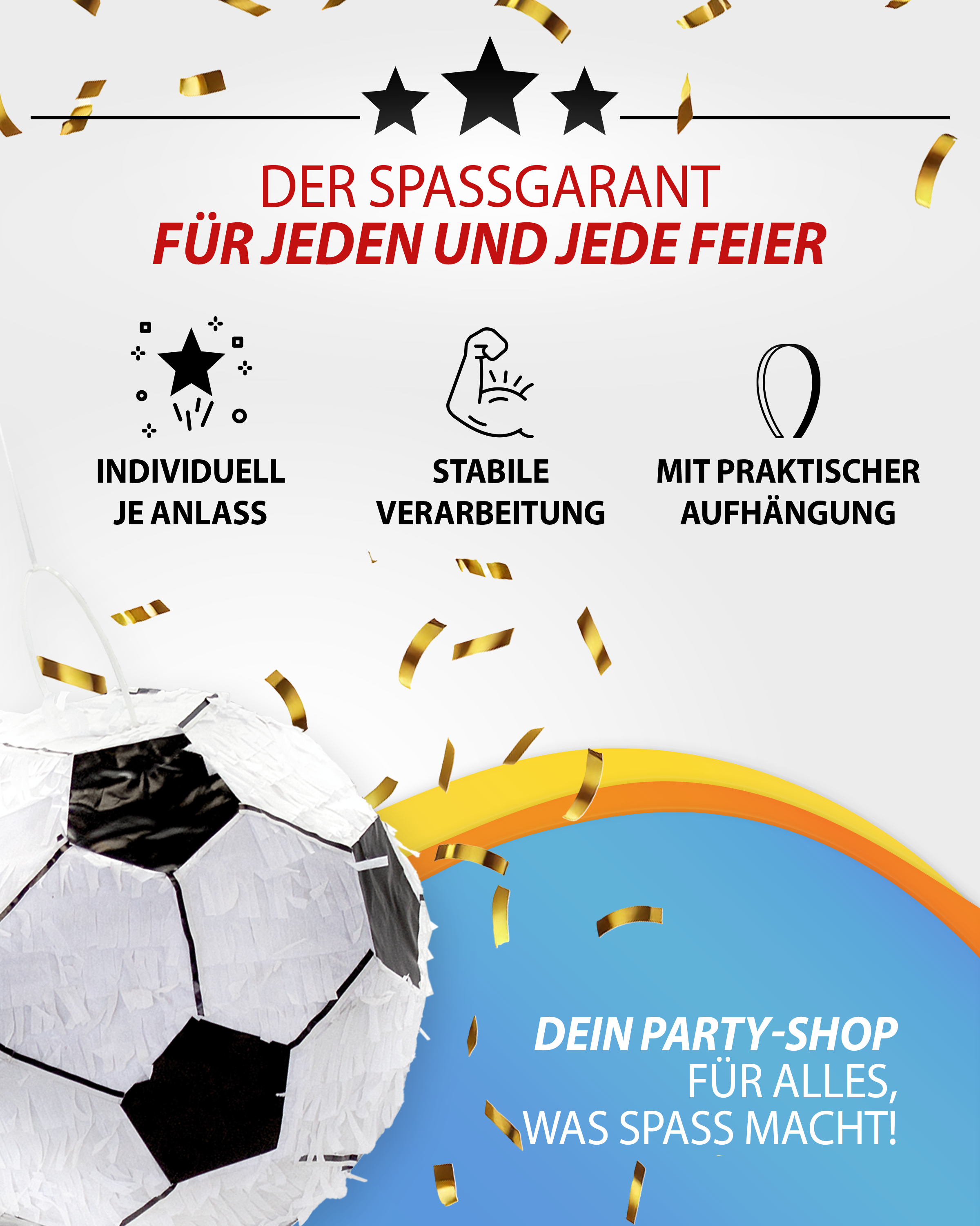 Pinata Fußball 15