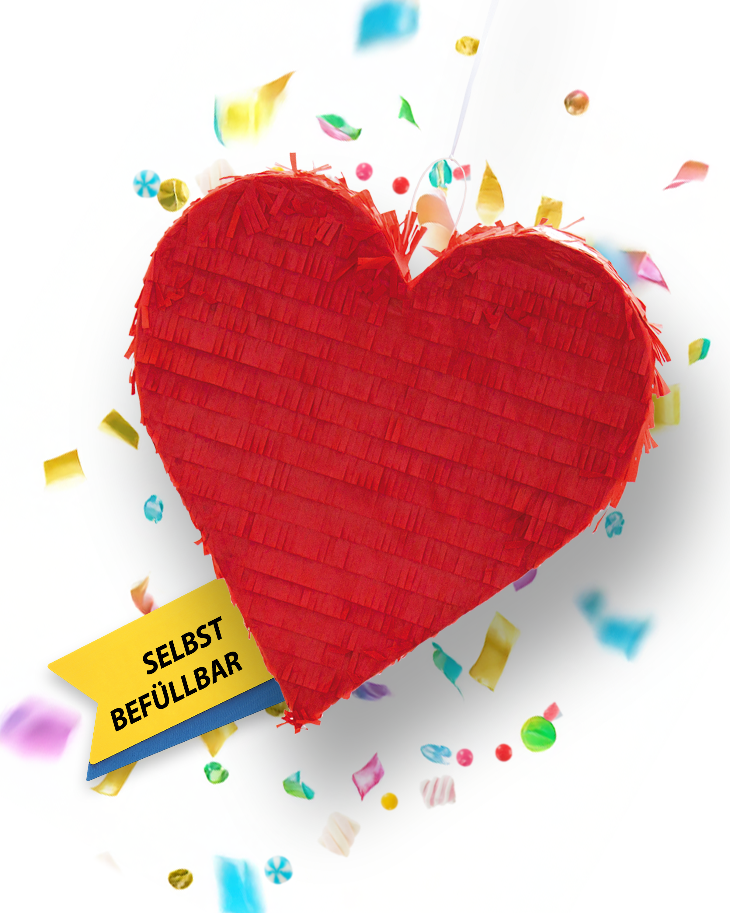 Pinata Red Heart 9